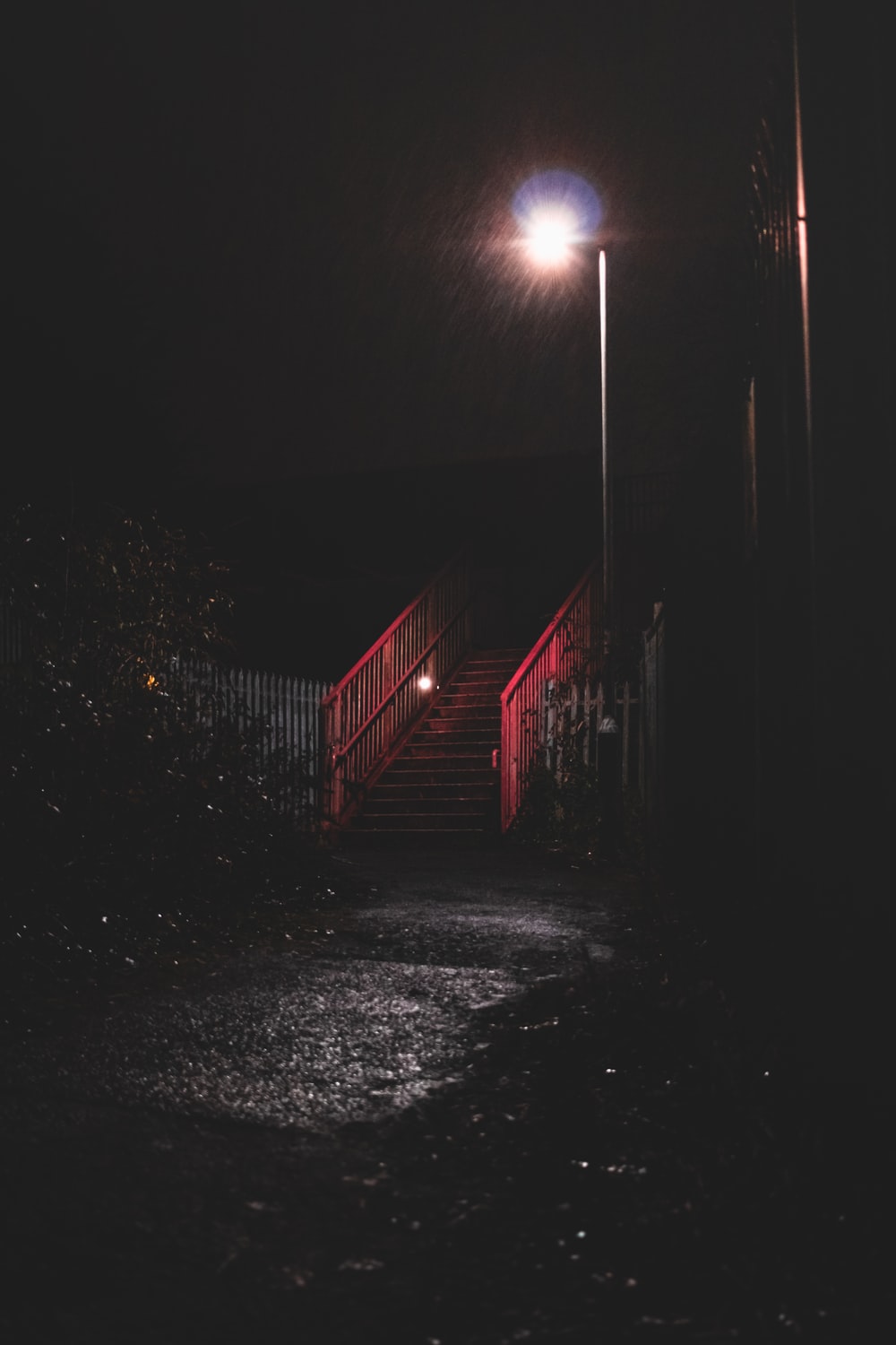 Rainy Dark Night Wallpapers