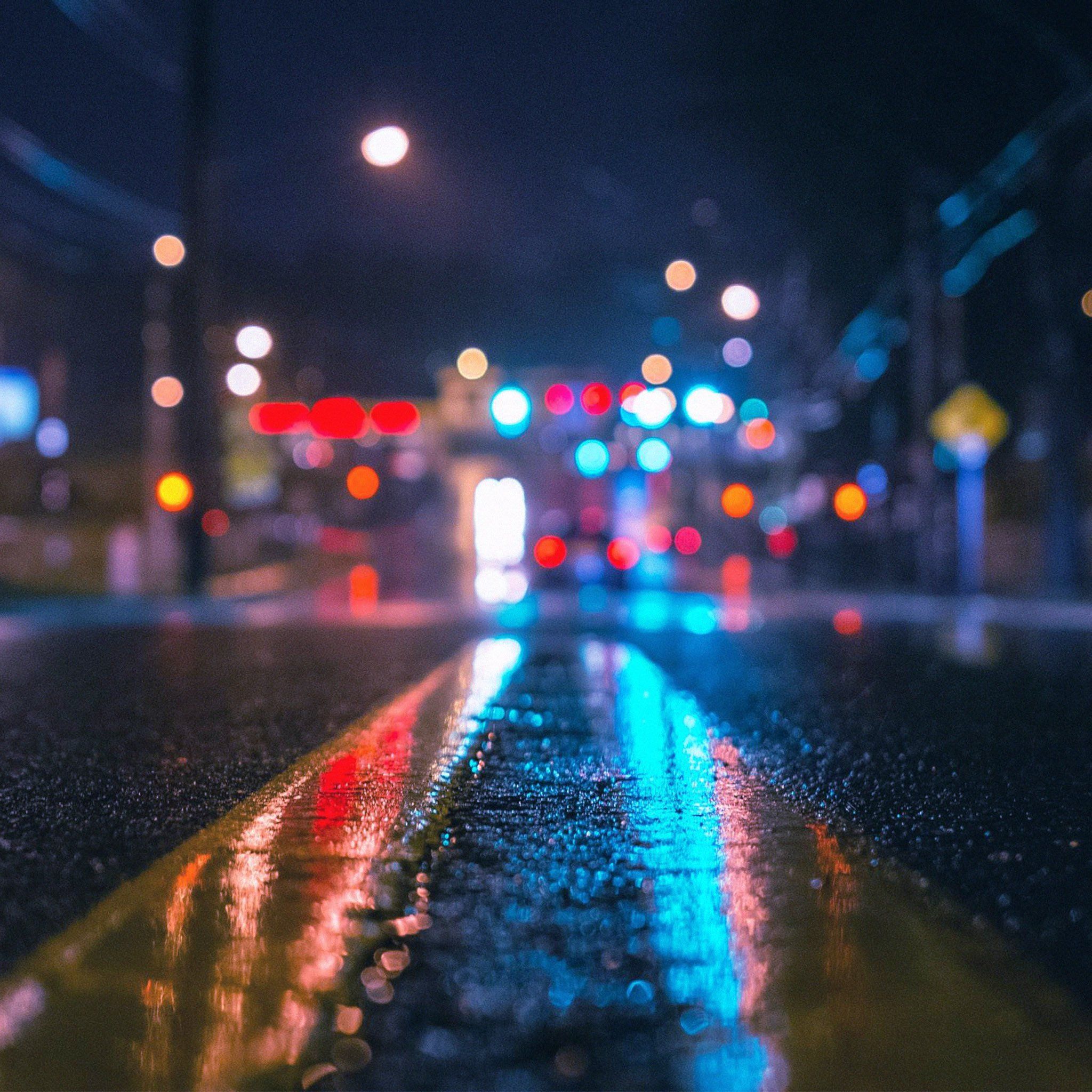 Rainy Dark Night Wallpapers