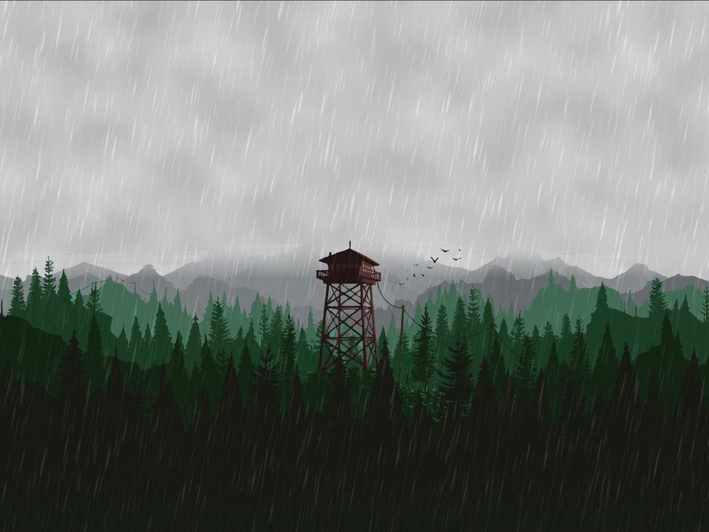 Rainy Day Minimal Wallpapers