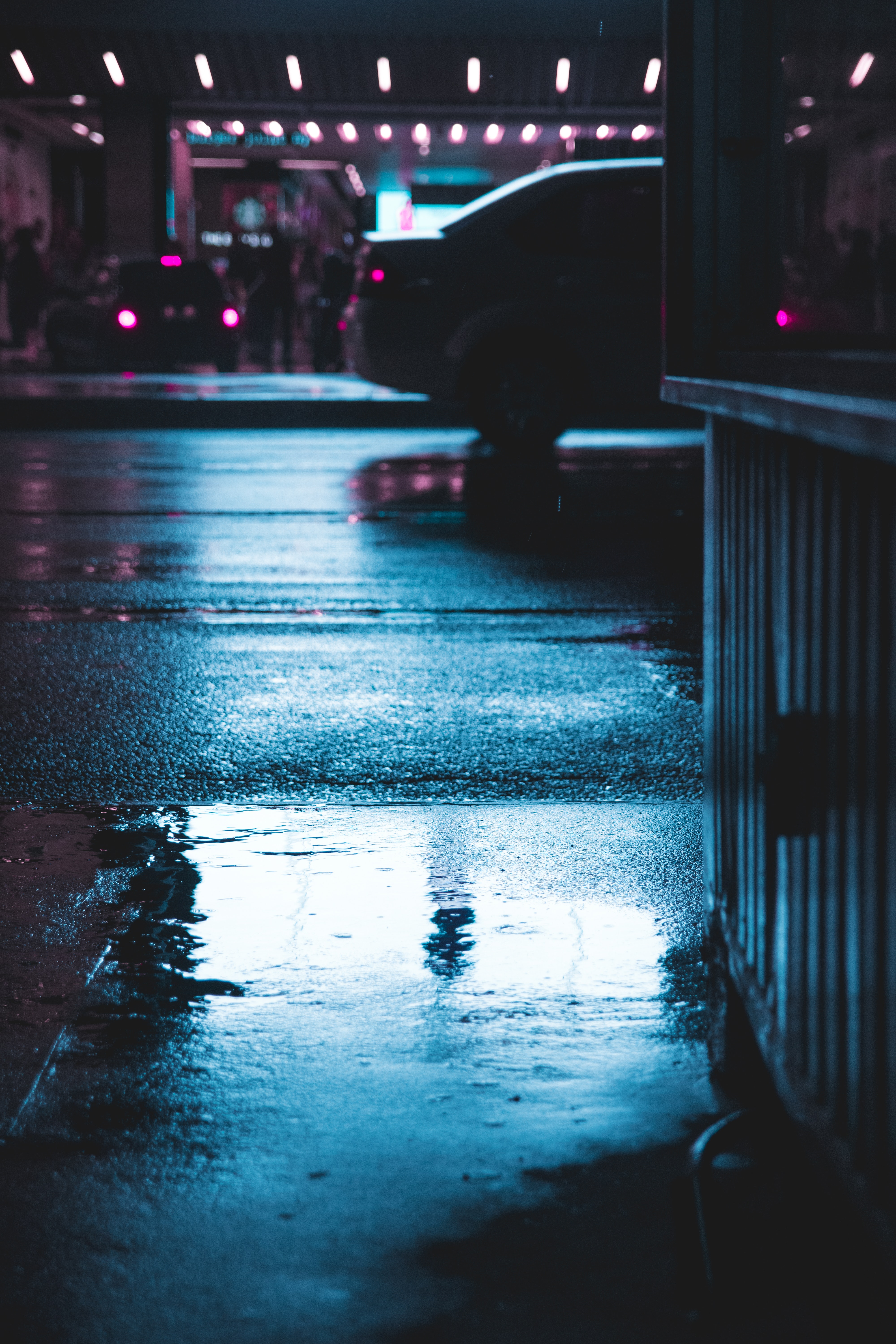 Rainy Road Wallpapers