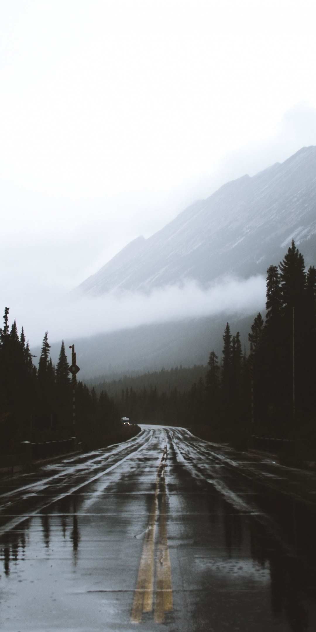 Rainy Road Wallpapers