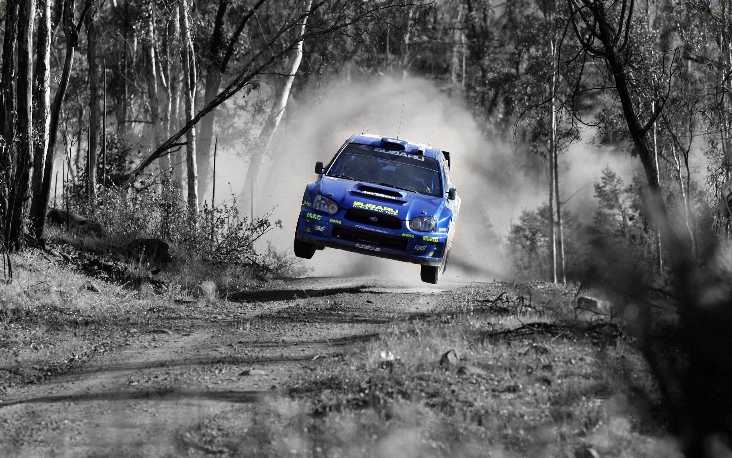 Rally Car Jump Wallpapers