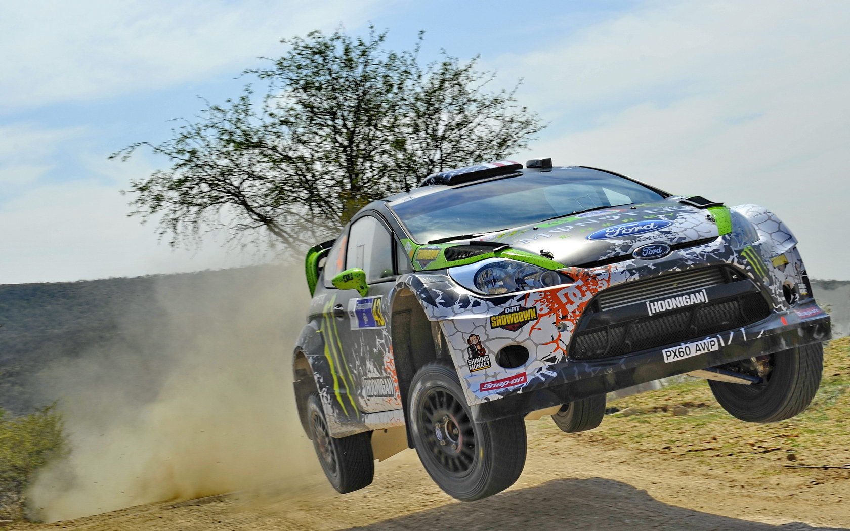 Rally Car Jump Wallpapers