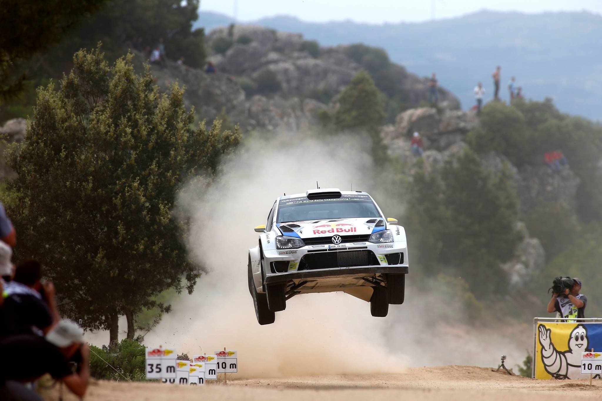 Rally Car Jump Wallpapers