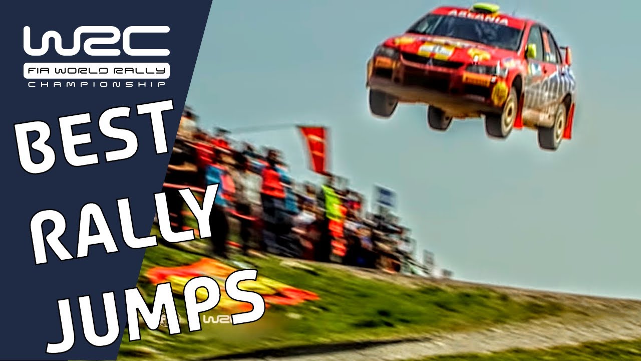 Rally Car Jump Wallpapers