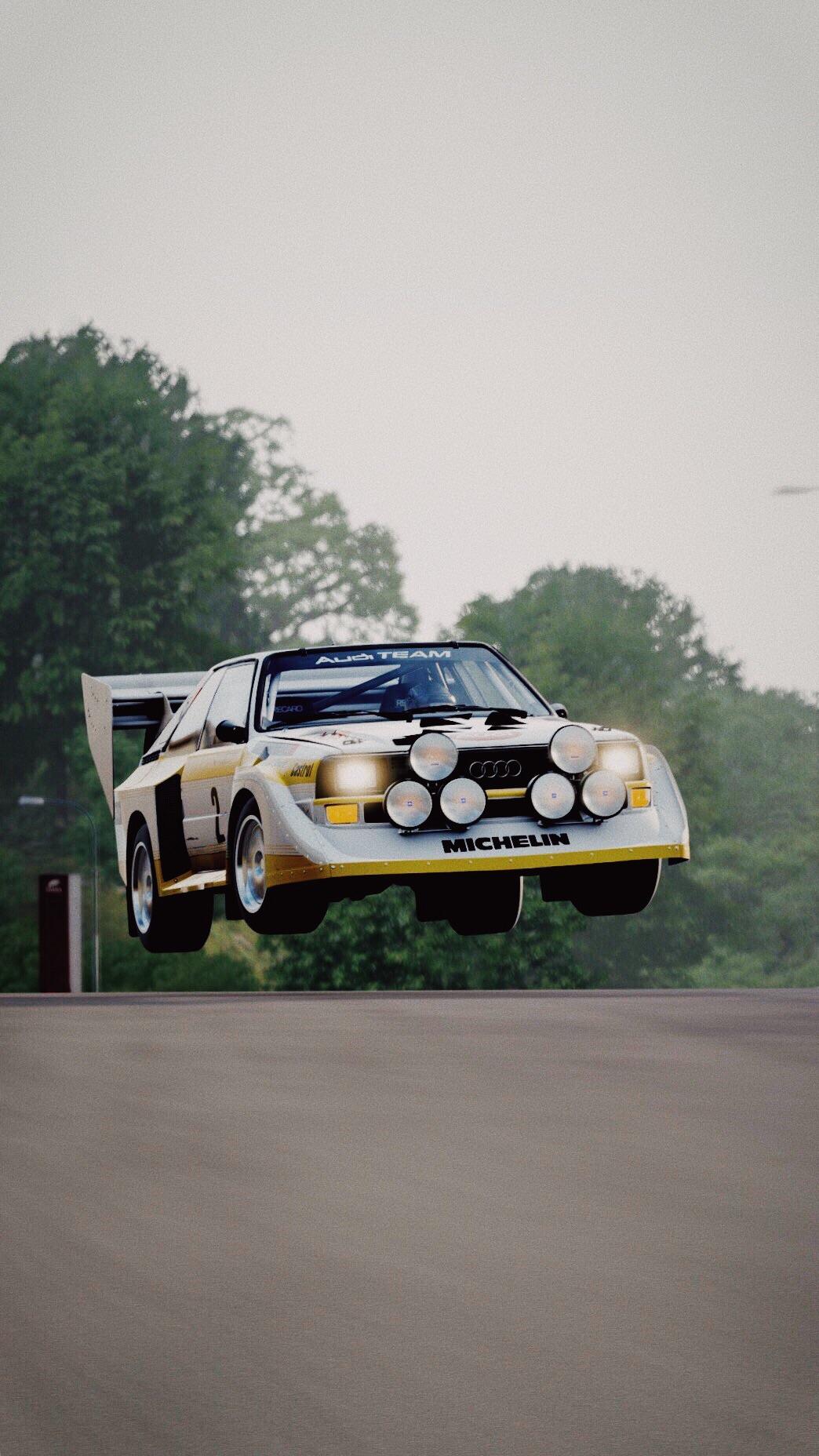 Rally Car Jump Wallpapers