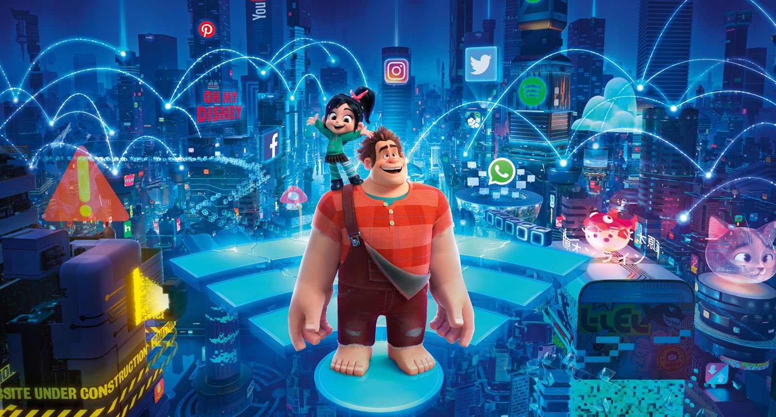 Ralph Breaks The Internet Wreck It Ralph 2 Movie 2018 Wallpapers