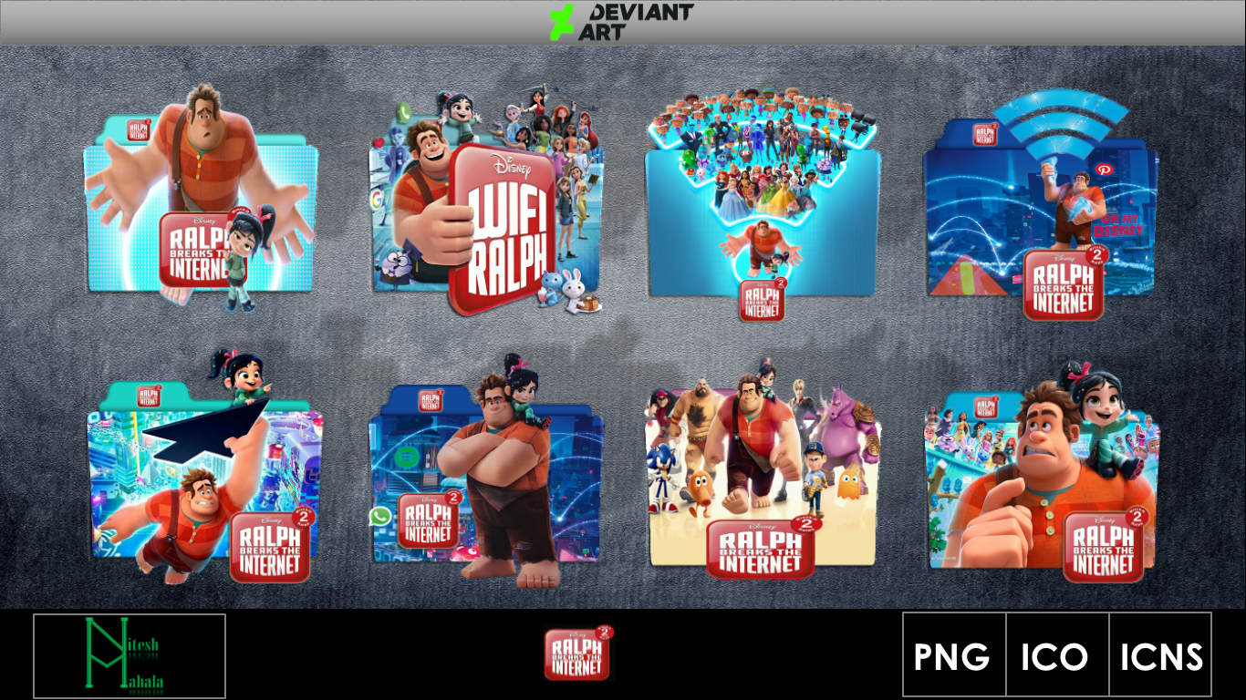 Ralph Breaks The Internet Wreck It Ralph 2 Movie 2018 Wallpapers