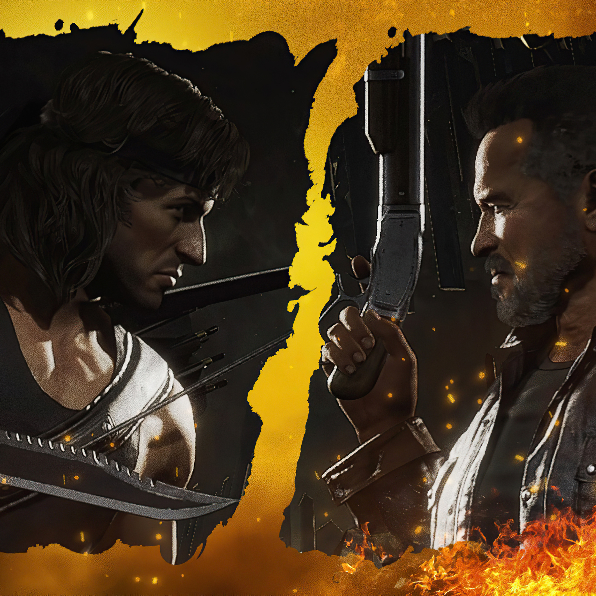 Rambo Vs Terminator Mortal Kombat Wallpapers