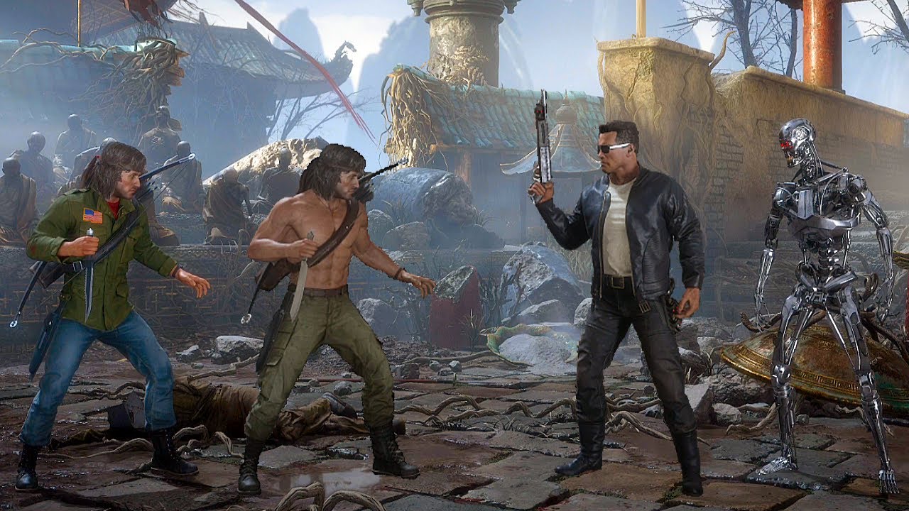 Rambo Vs Terminator Mortal Kombat Wallpapers