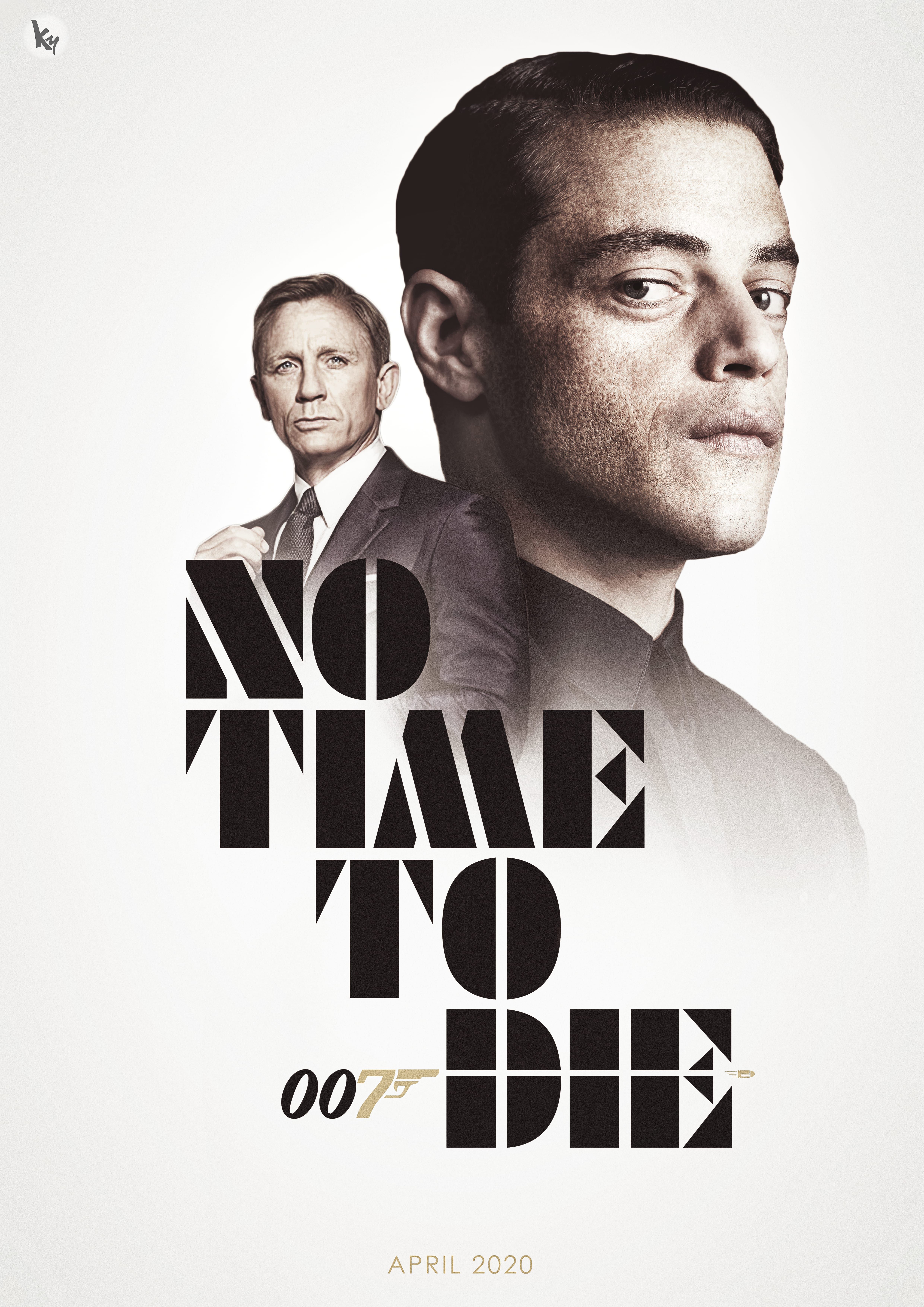 Rami Malek No Time To Die Movie Poster Wallpapers