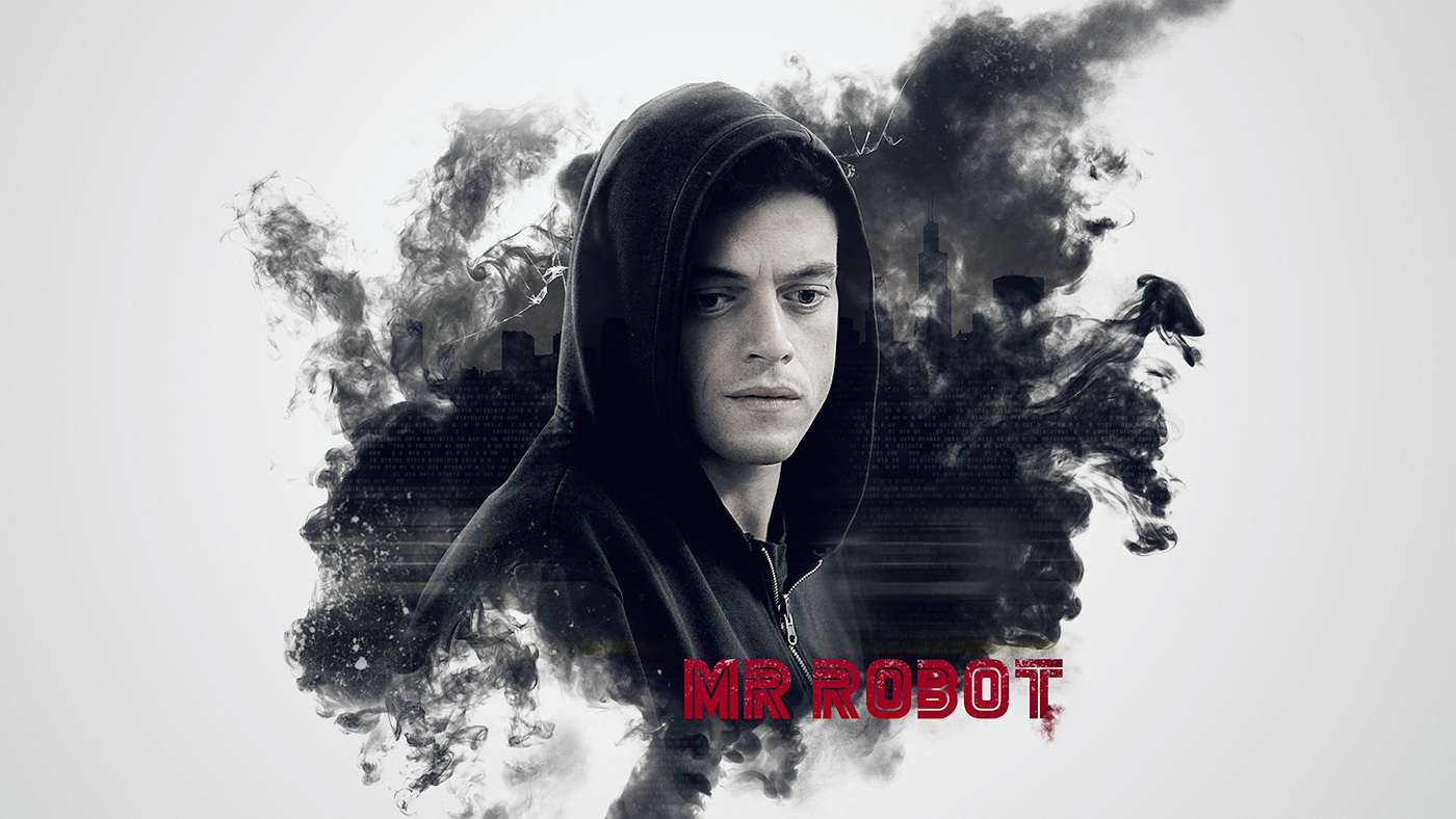 Rami Malek Of Mr. Robot Face Art Wallpapers