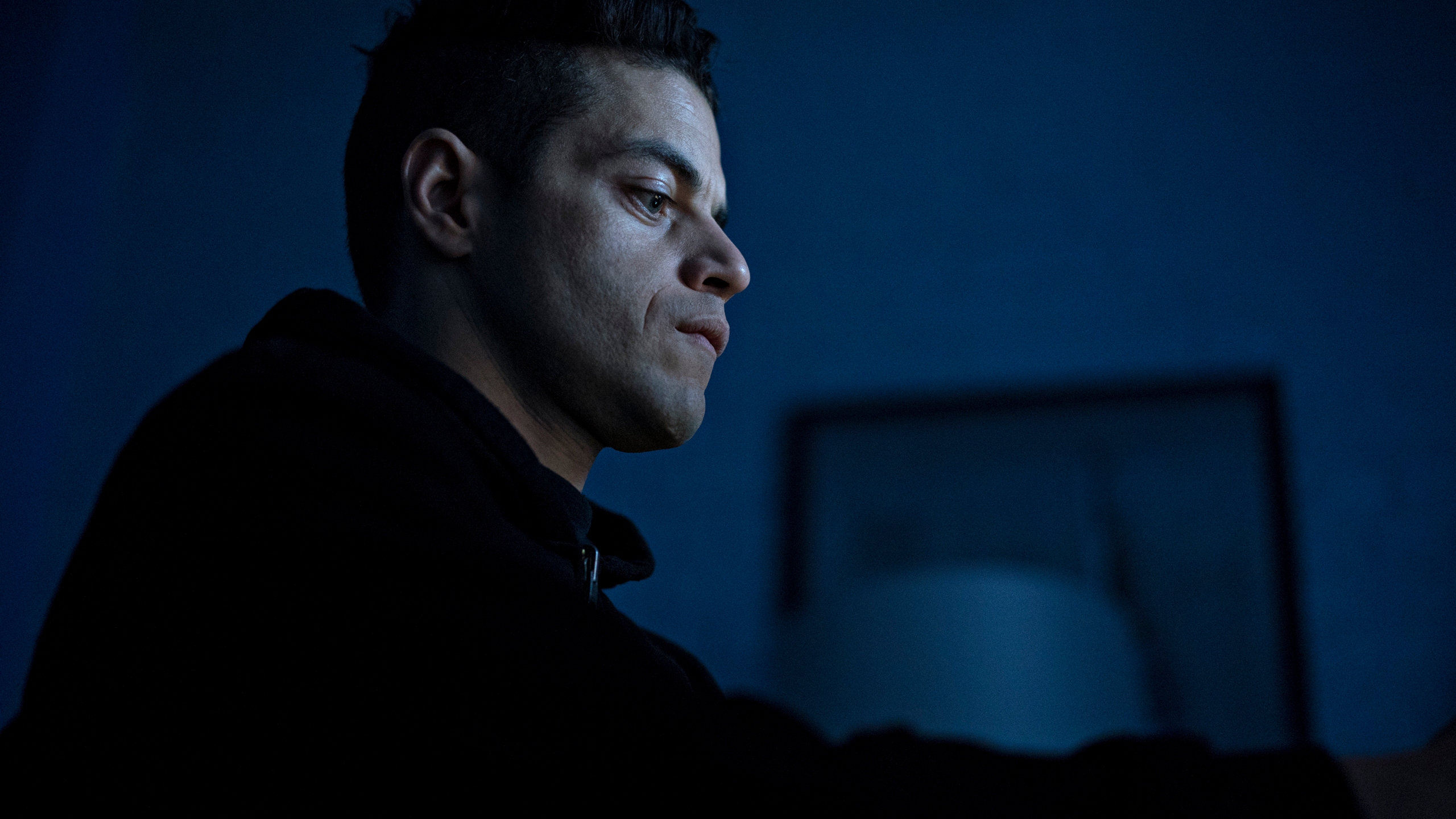 Rami Malek Of Mr. Robot Face Art Wallpapers