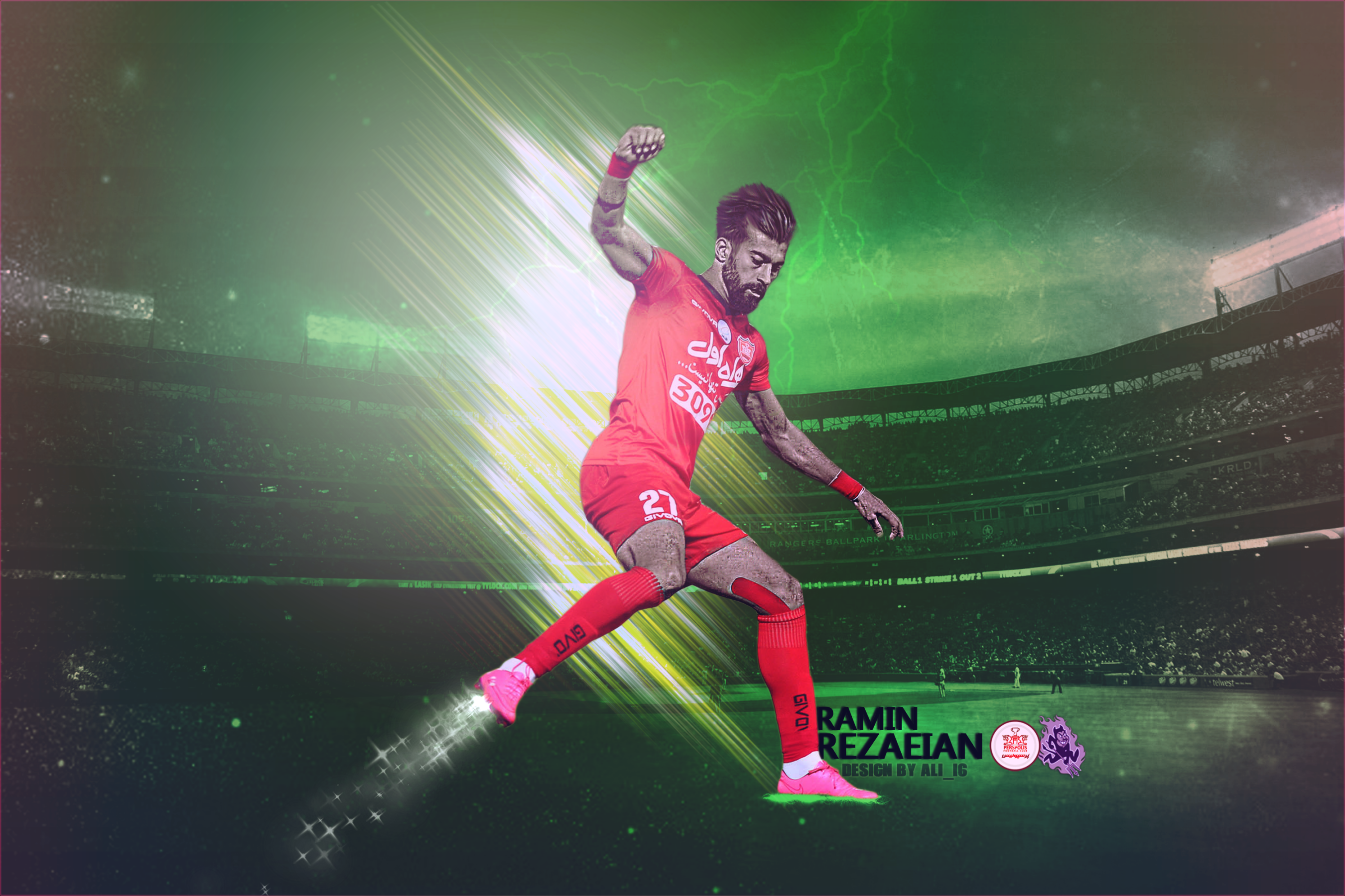 Ramin Rezaeian Persepolis F.C. Wallpapers