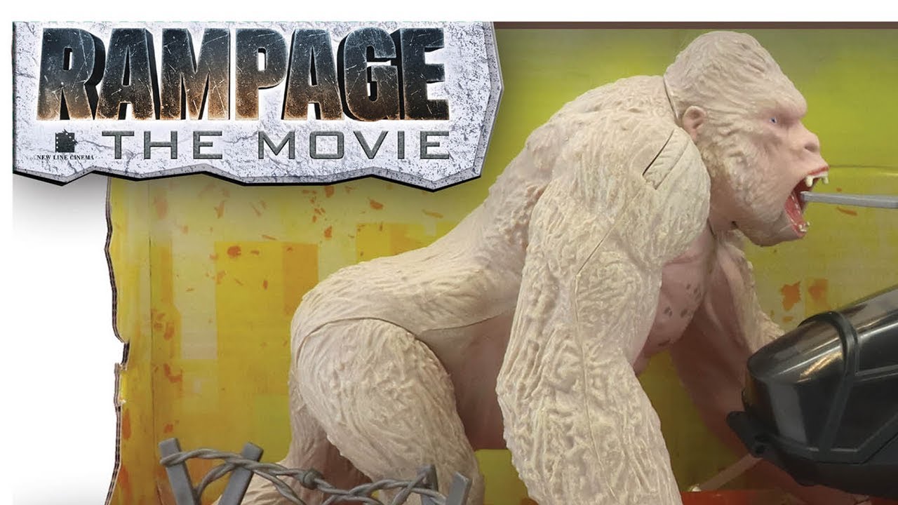 Rampage Dwayne Johnson, George The Giant Gorilla And Dinosaur Wallpapers