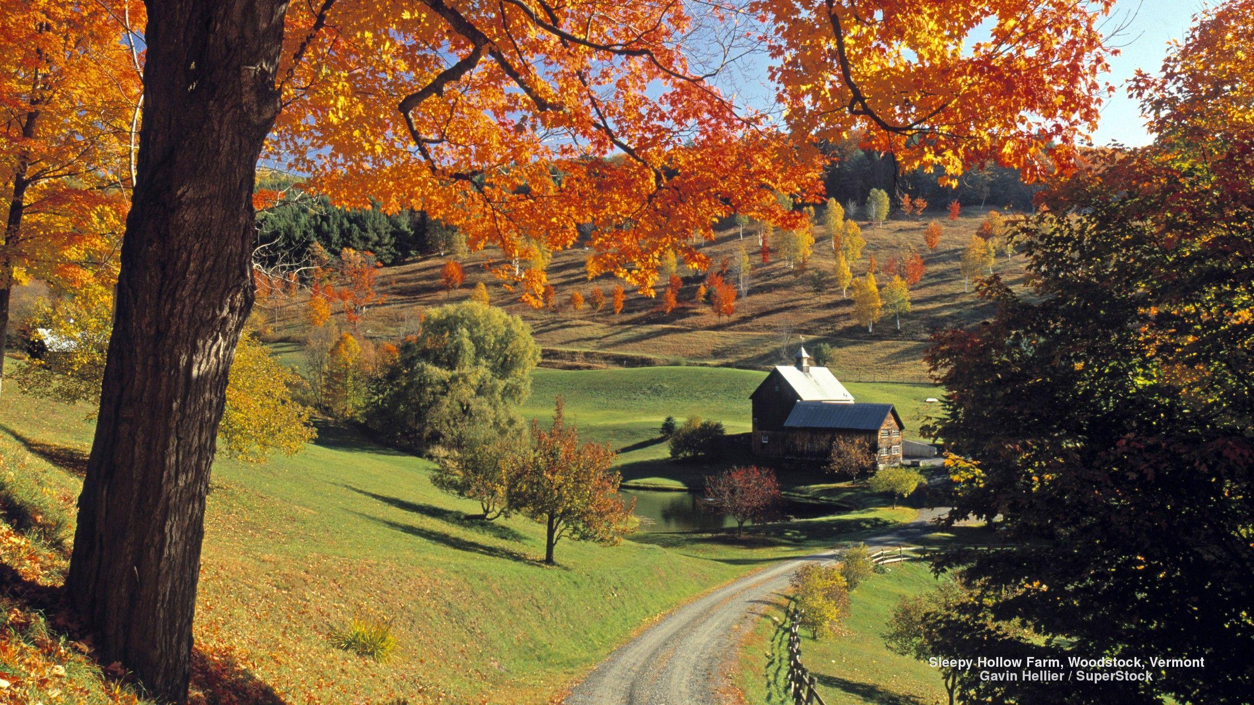 Ranch In Fall Wallpapers