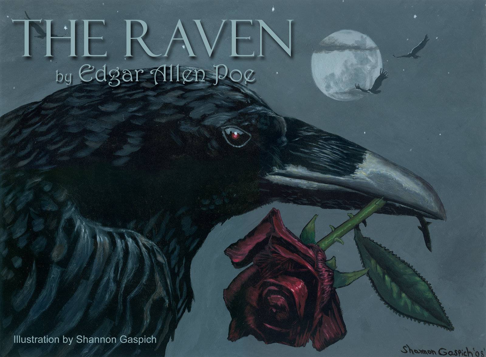 Raven And Rose Tattoo Wallpapers