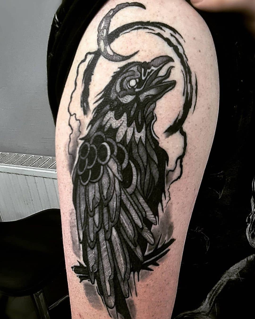 Raven And Rose Tattoo Wallpapers