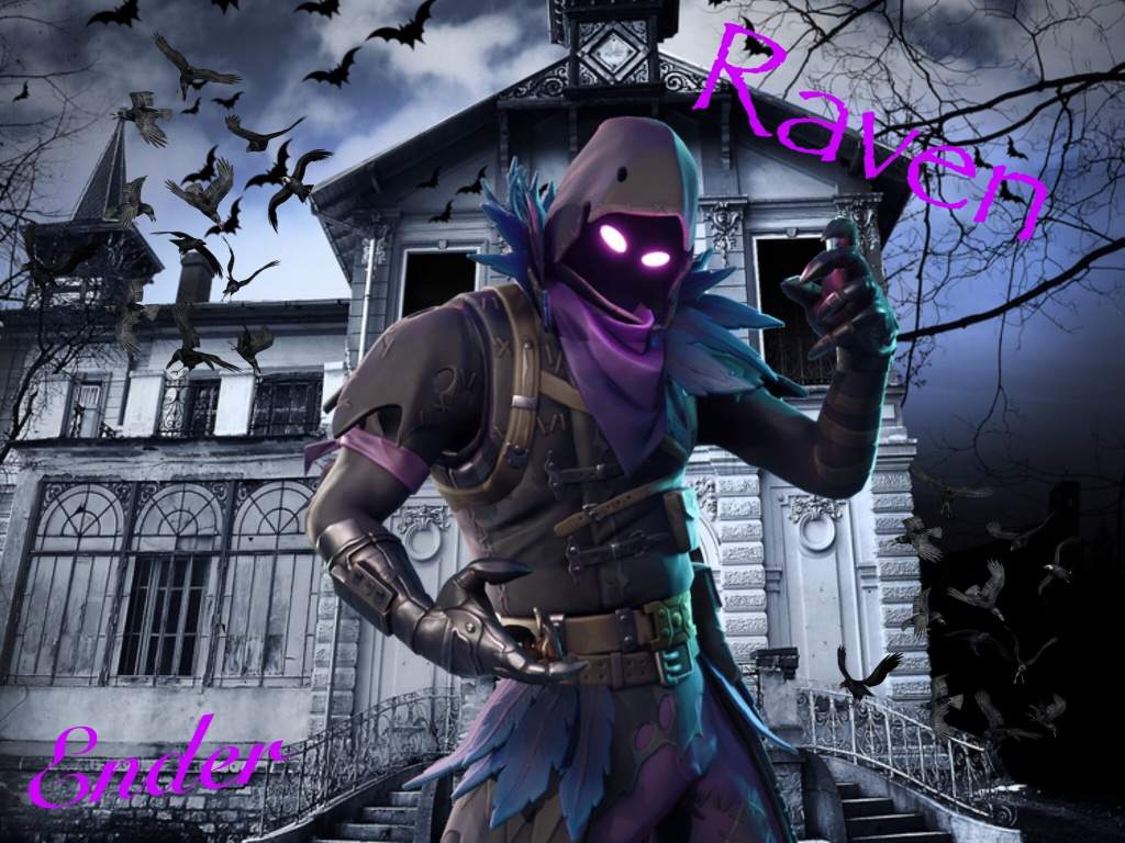 Raven Fortnite Wallpapers