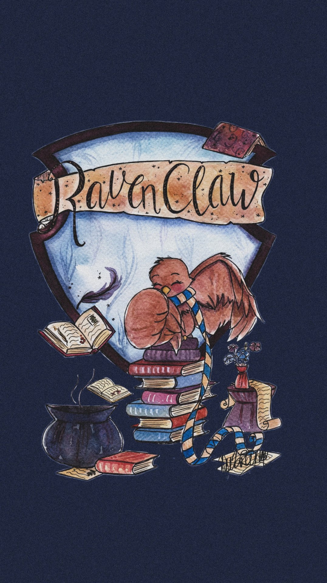 Ravenclaw Scarf Aesthetic Wallpapers