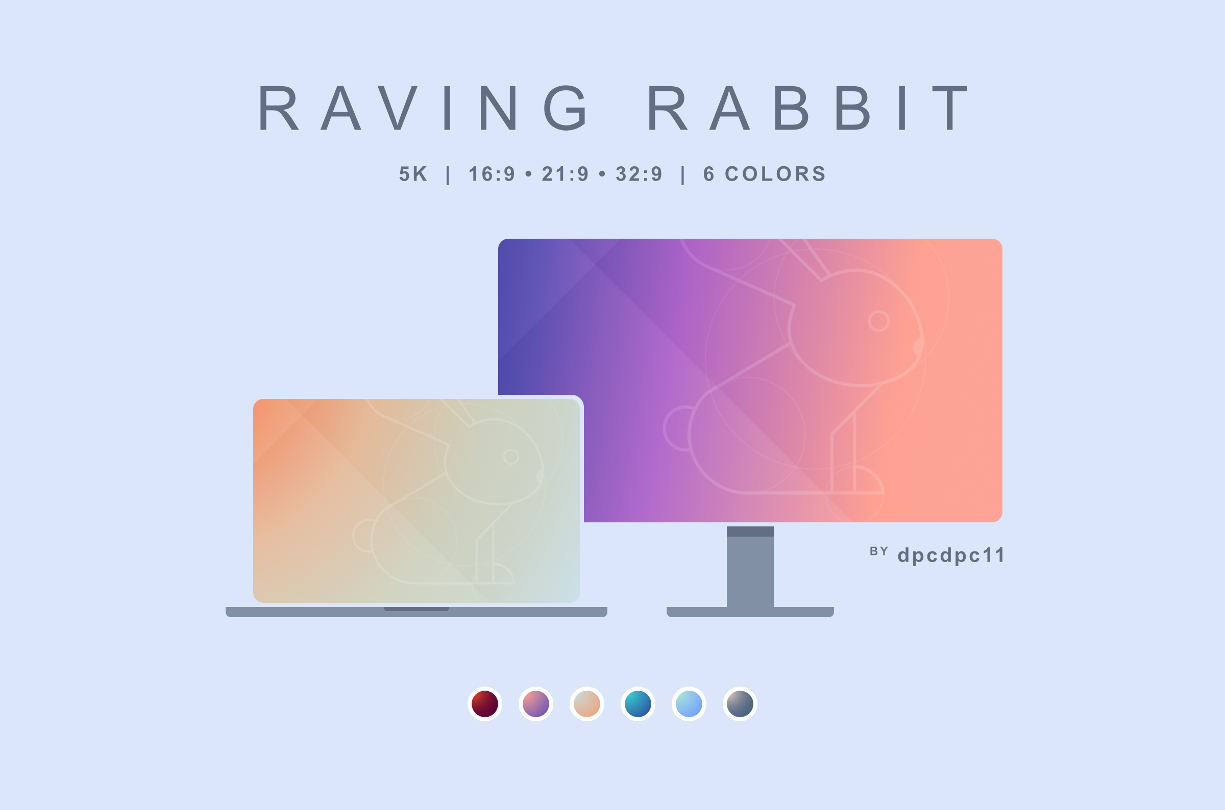 Raving Rabbit Ubuntu Wallpapers