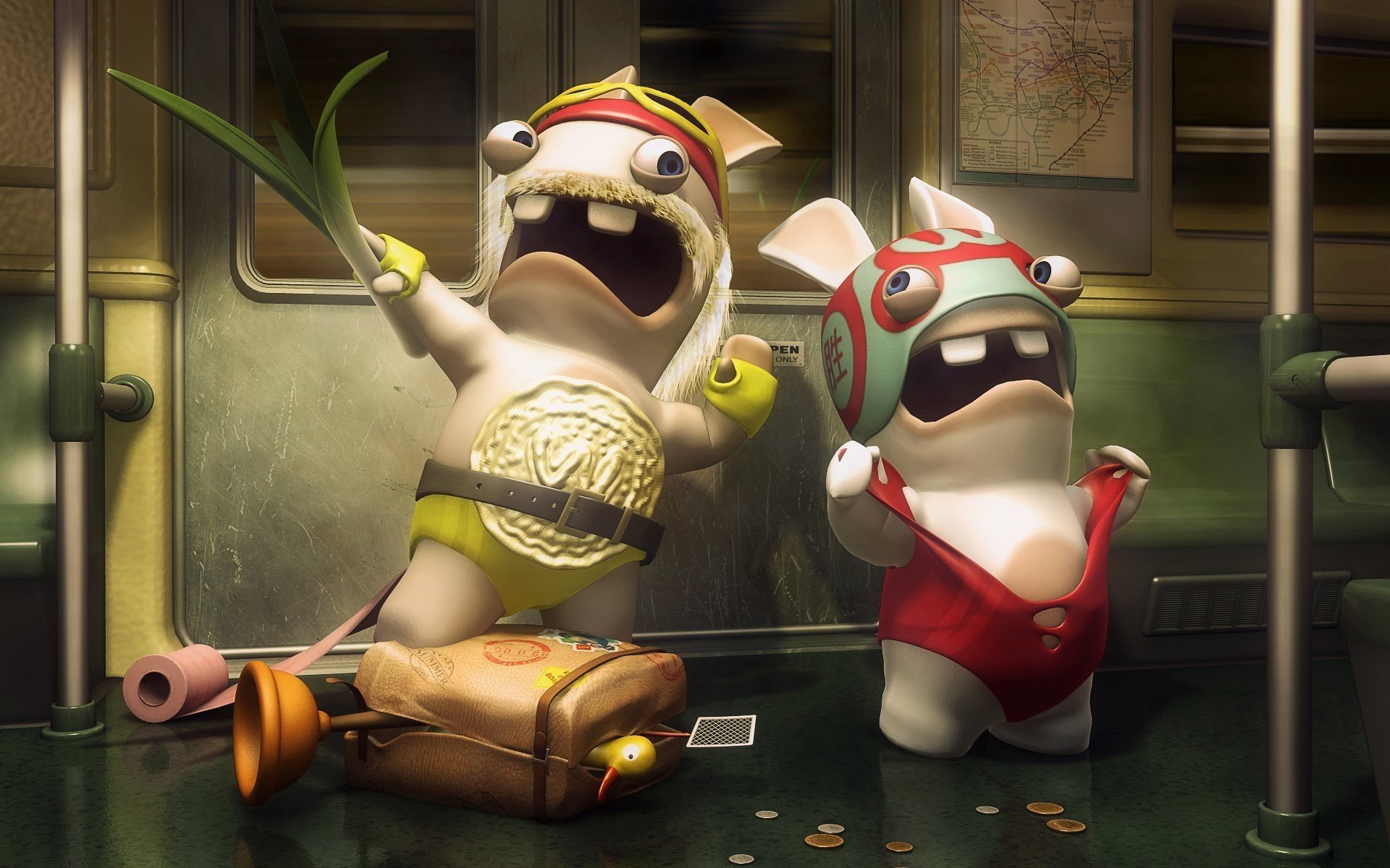 Rayman Raving Rabbids Wallpapers