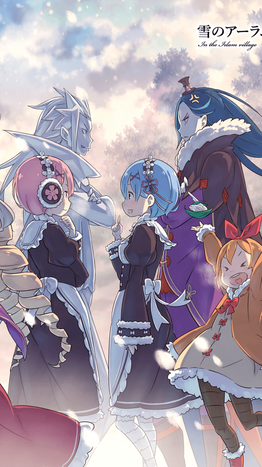 Re Zero Iphone Wallpapers