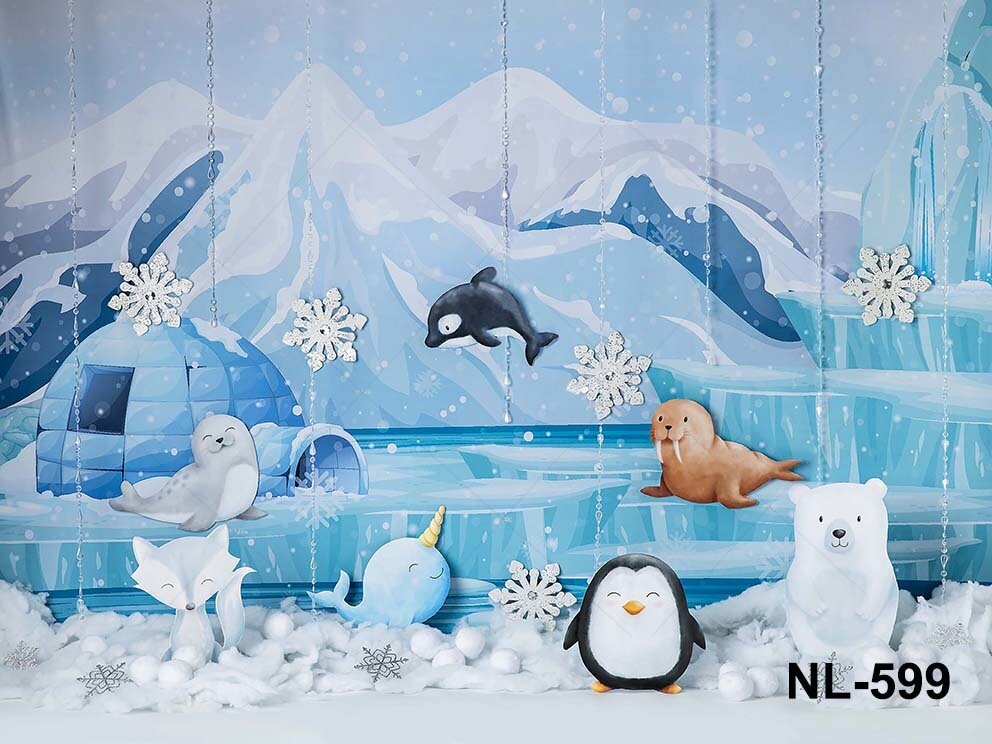 Real North Pole Background