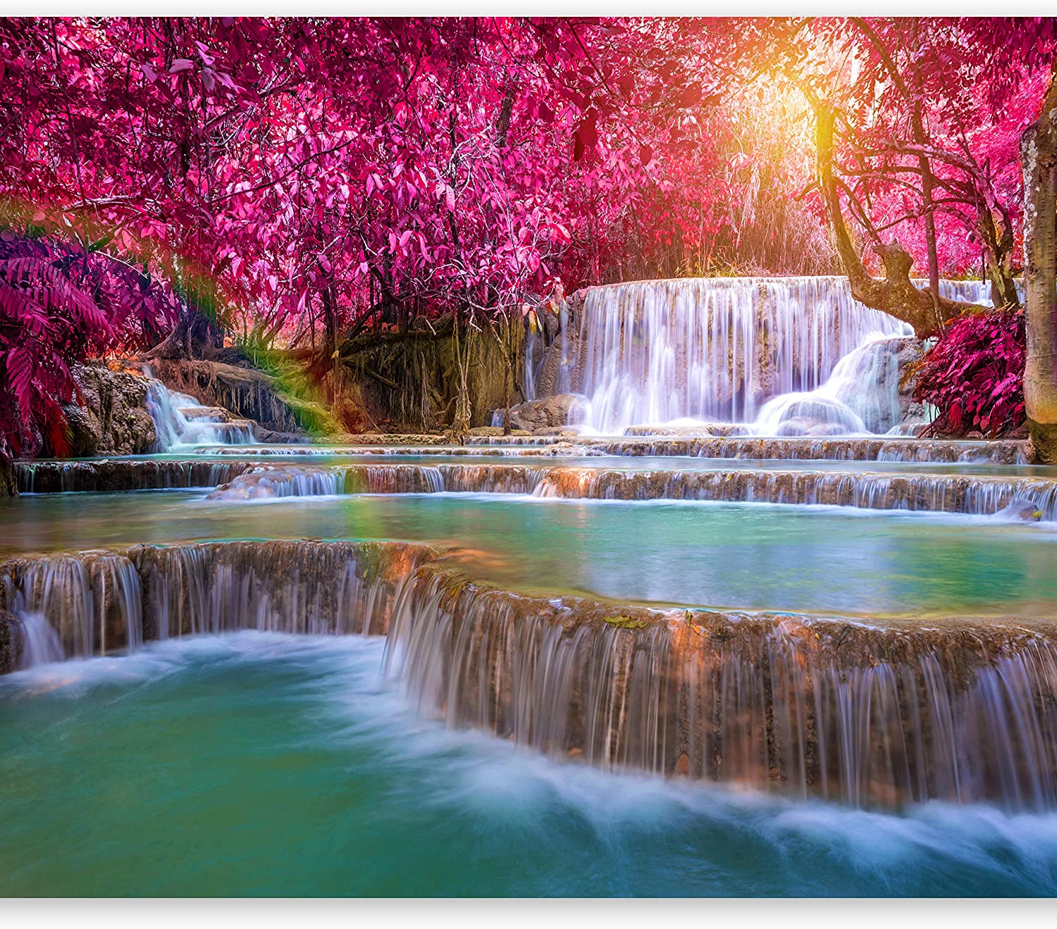 Real Rainbow Beautiful Waterfalls Wallpapers