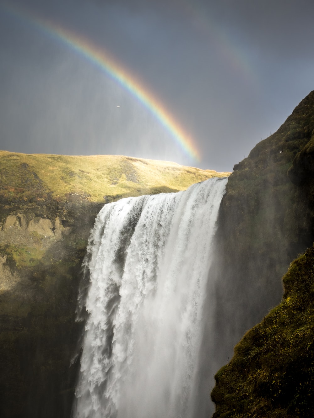 Real Rainbow Beautiful Waterfalls Wallpapers