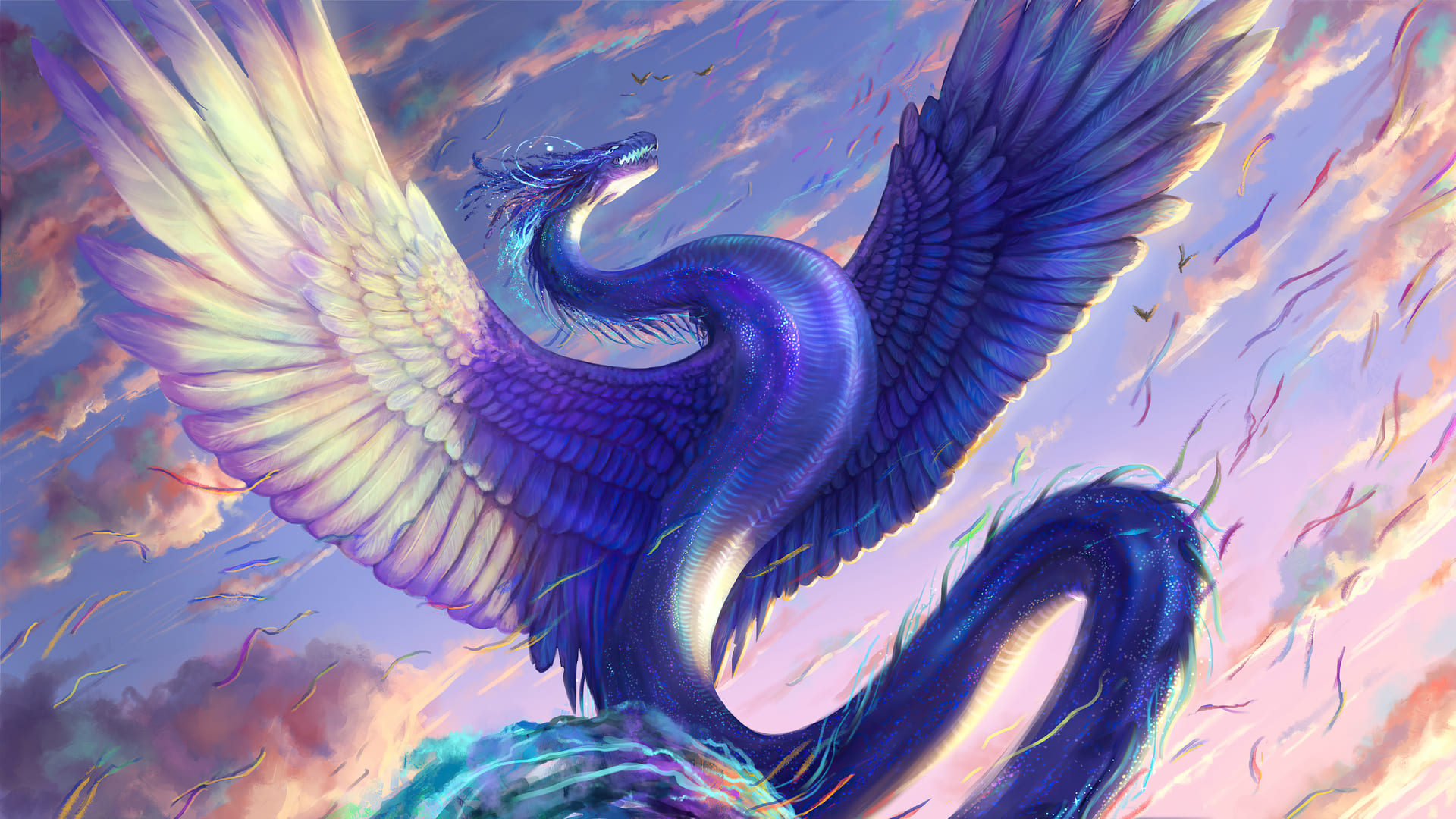 Realistic Beautiful Dragons Wallpapers