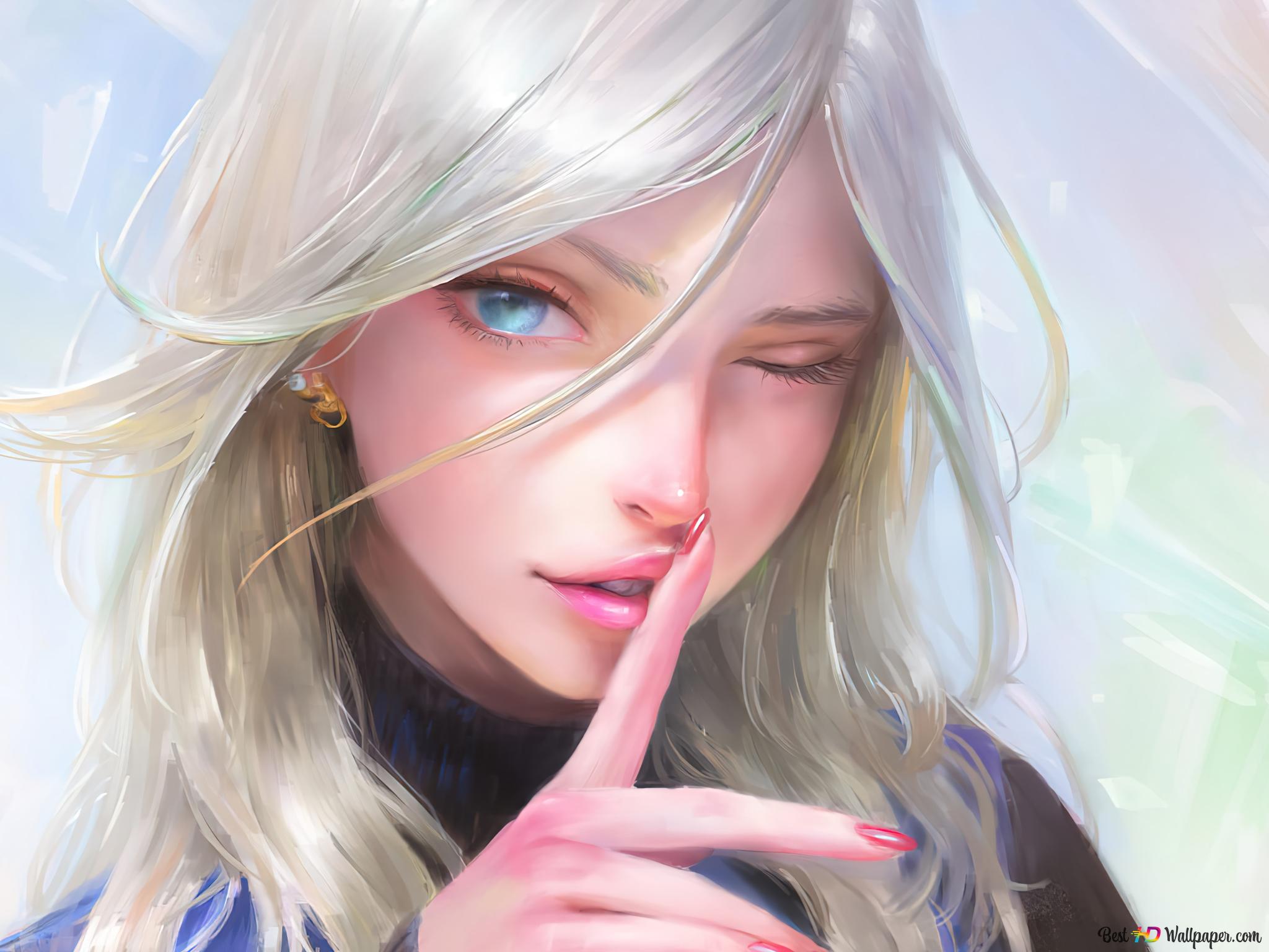 Realistic Manga Girl Wallpapers