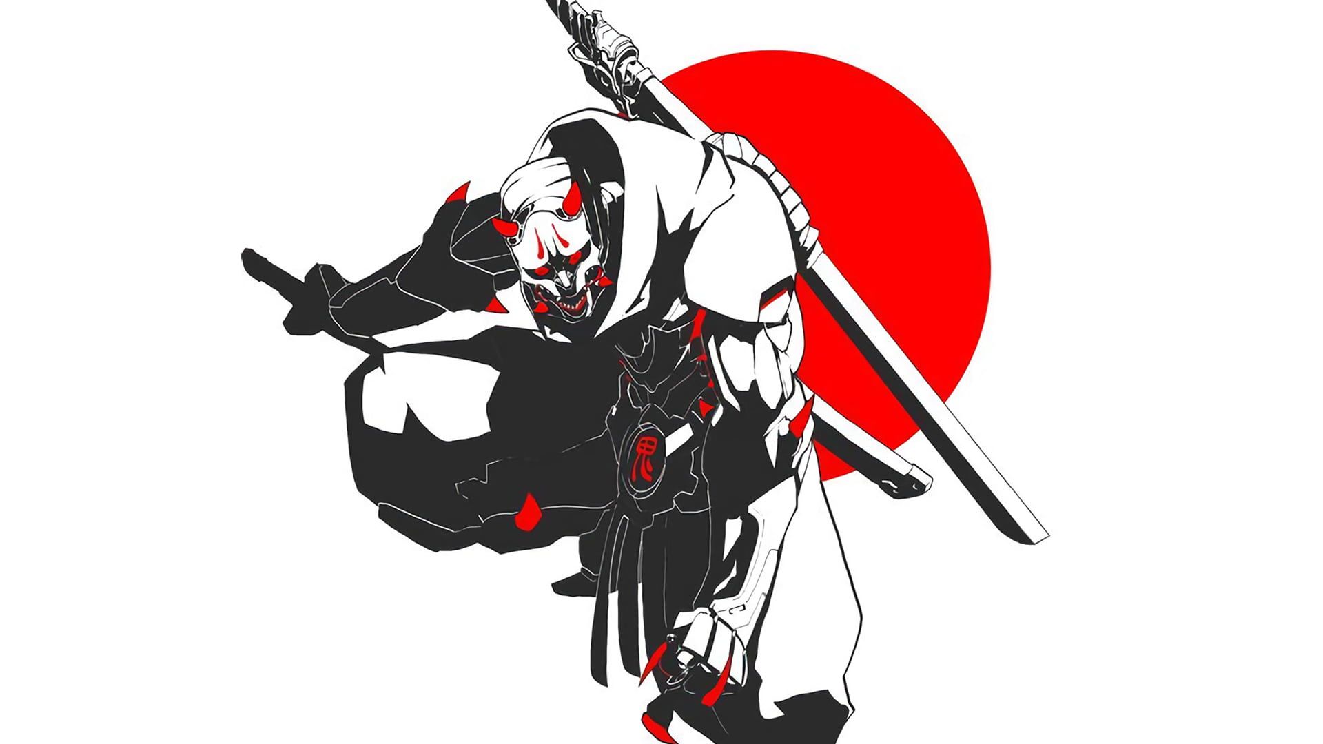 Realistic Samurai Drawing Wallpapers