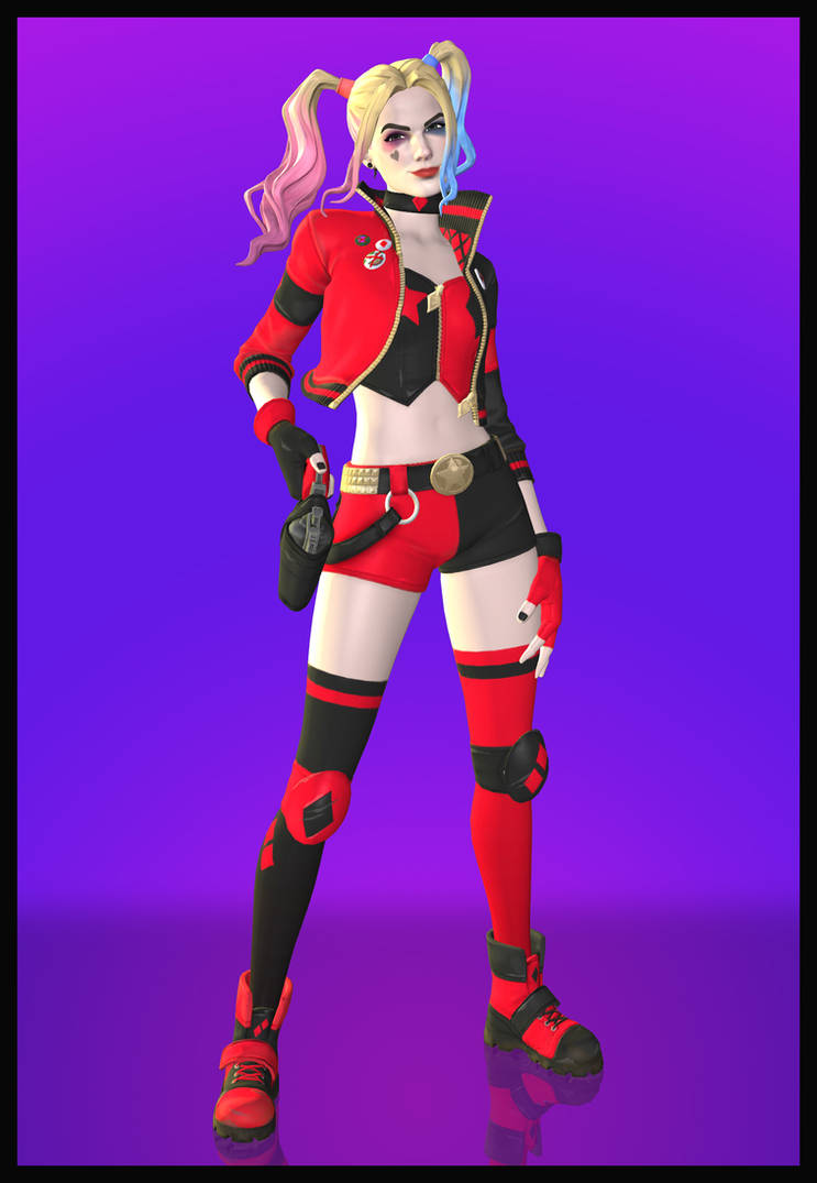 Rebirth Harley Quinn Fortnite Wallpapers