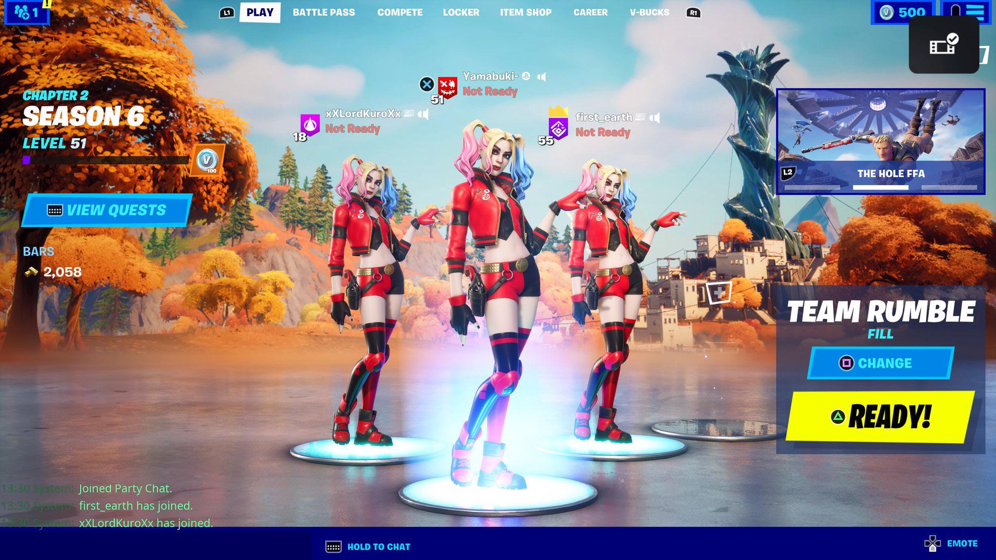 Rebirth Harley Quinn Fortnite Wallpapers