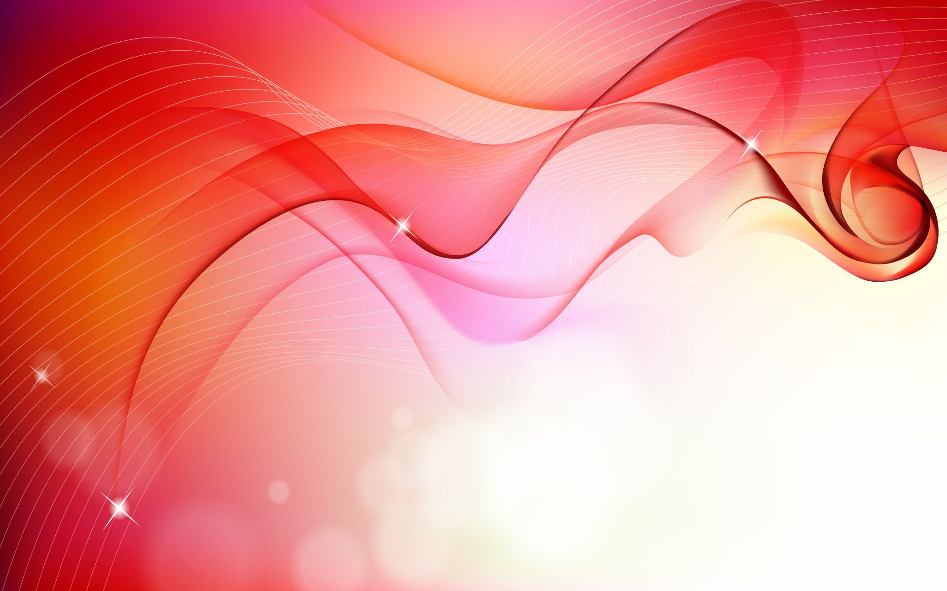 Red Abstract Background