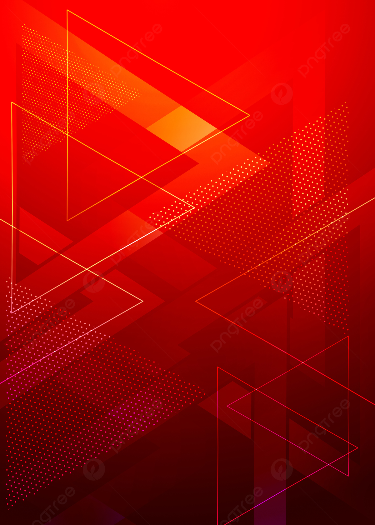 Red Abstract Background