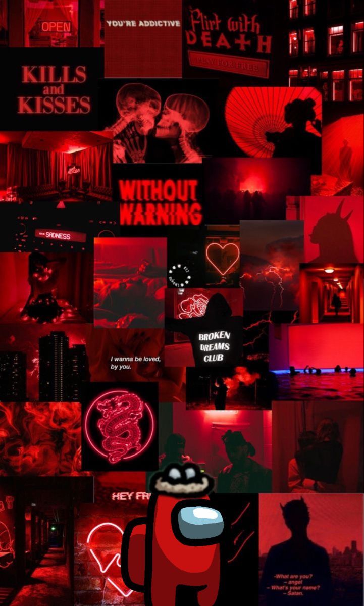 Red Aesthetic Baddie Wallpapers