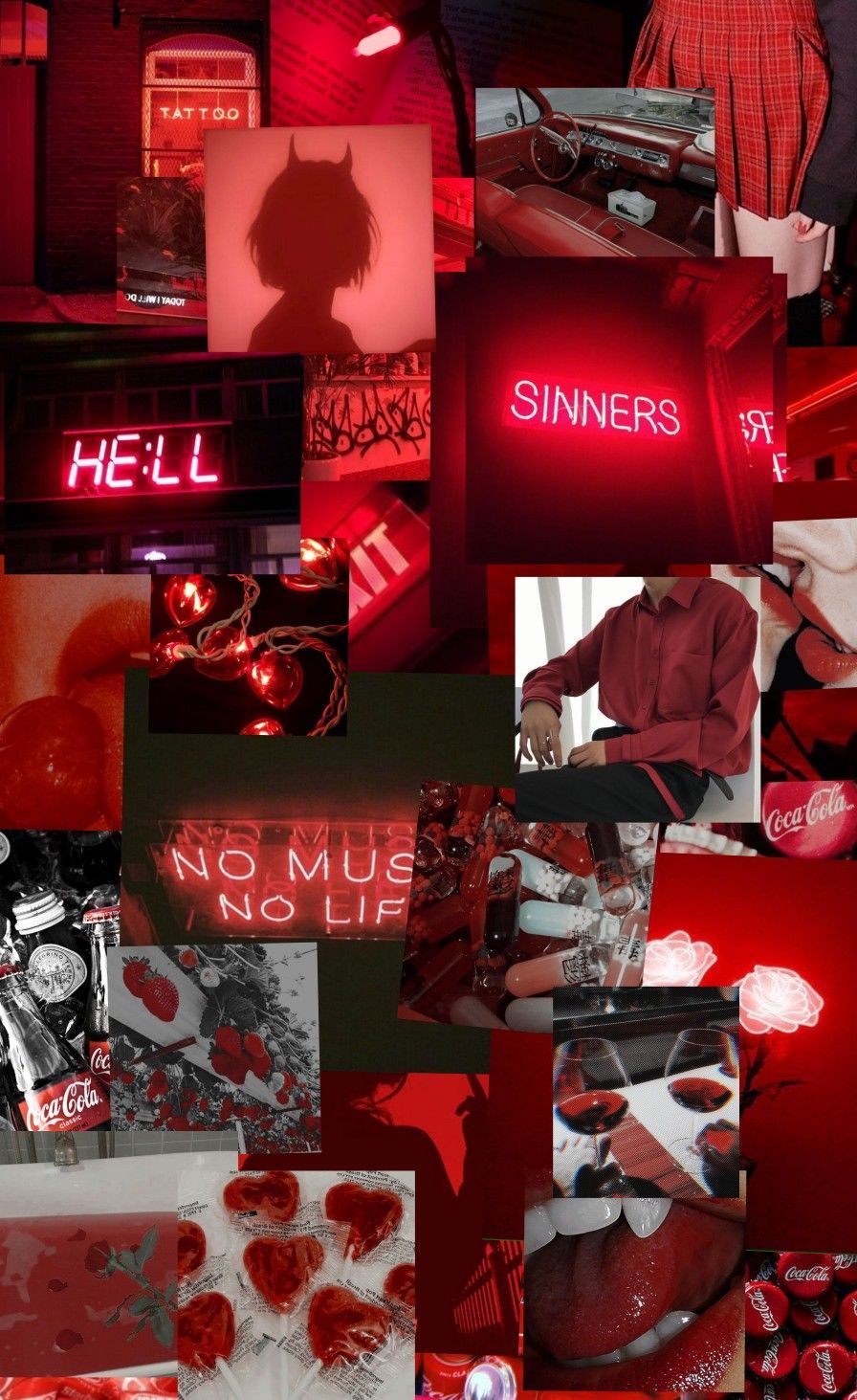 Red Aesthetic Baddie Wallpapers