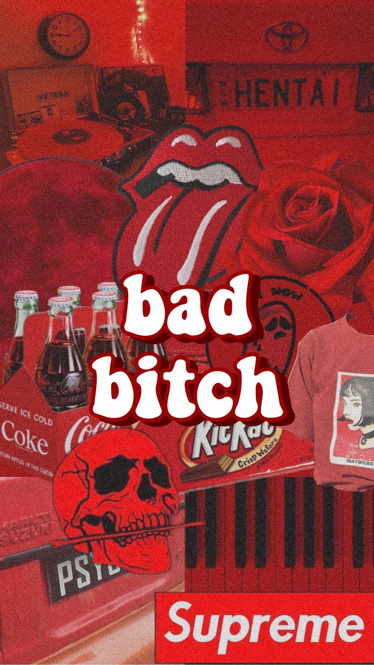 Red Aesthetic Baddie Wallpapers