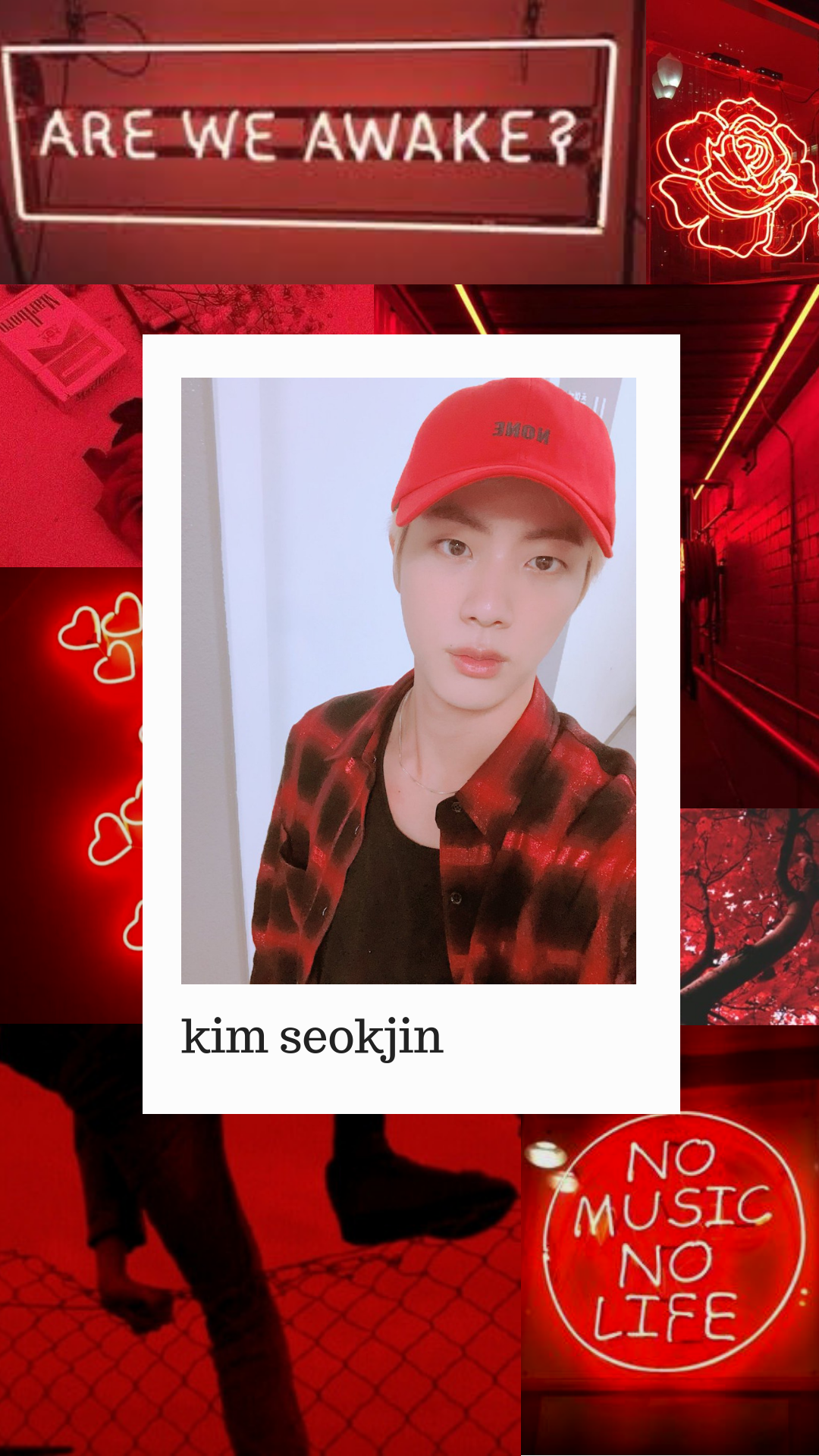 Red Aesthetic Bts Wallpapers