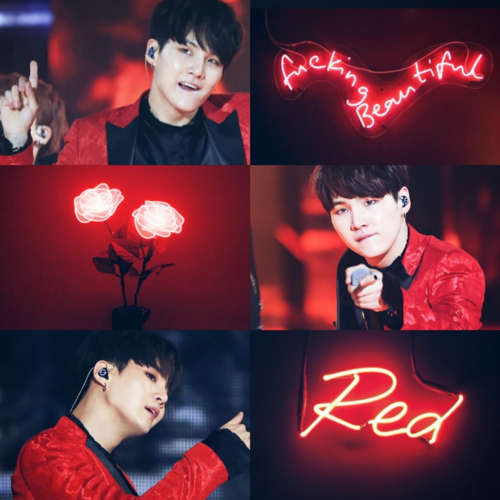 Red Aesthetic Bts Wallpapers