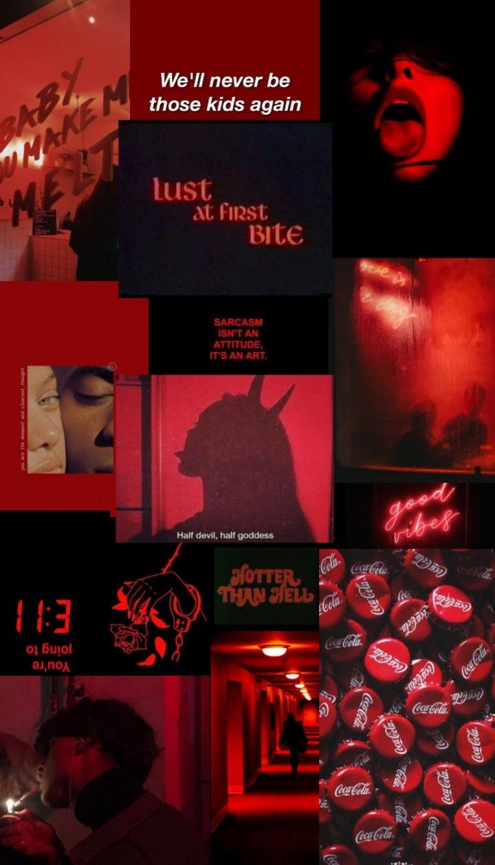 Red Aesthetic Tumblr Girl Wallpapers