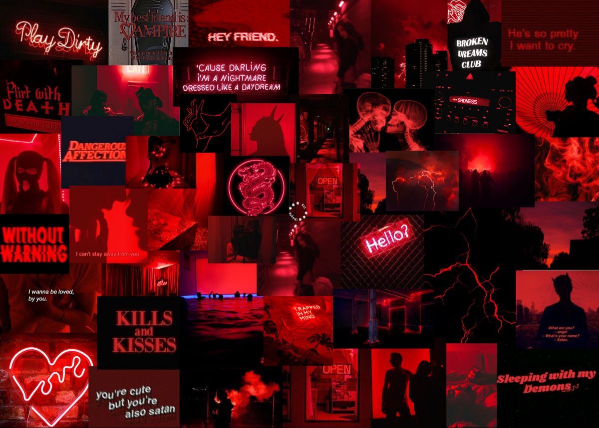 Red And Black Aesthetic Wallpapers