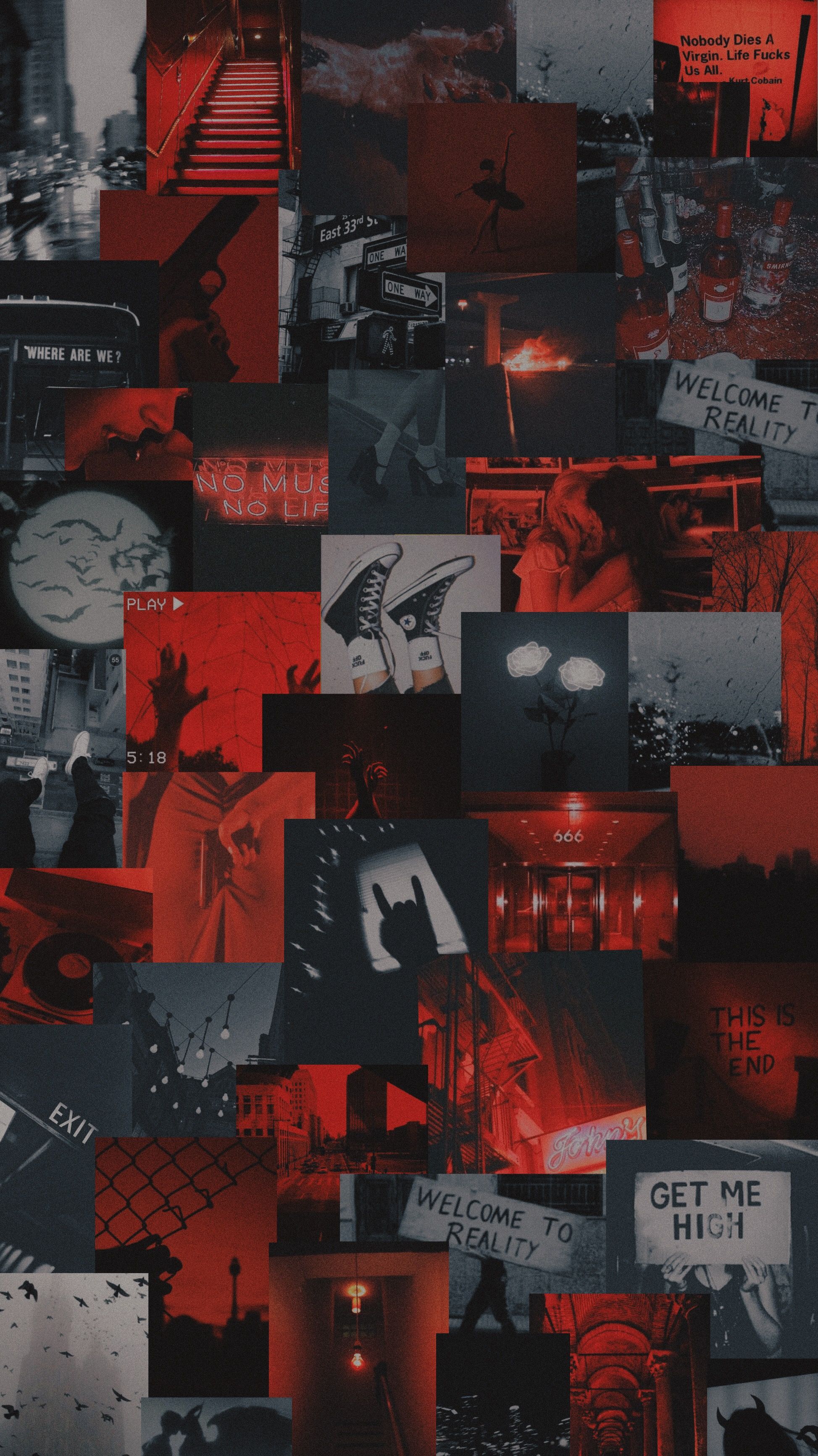 Red And Black Aesthetic Wallpapers