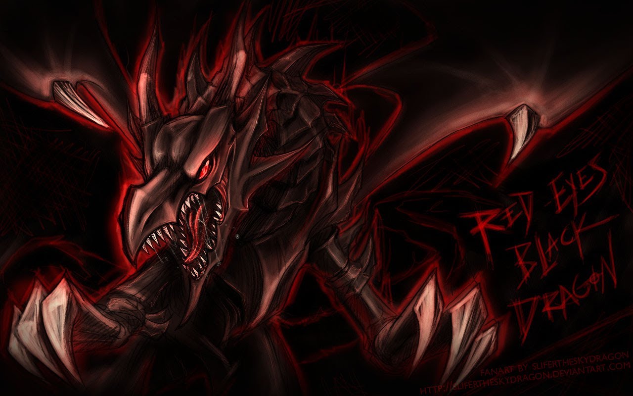 Red And Black Dragon Wallpapers