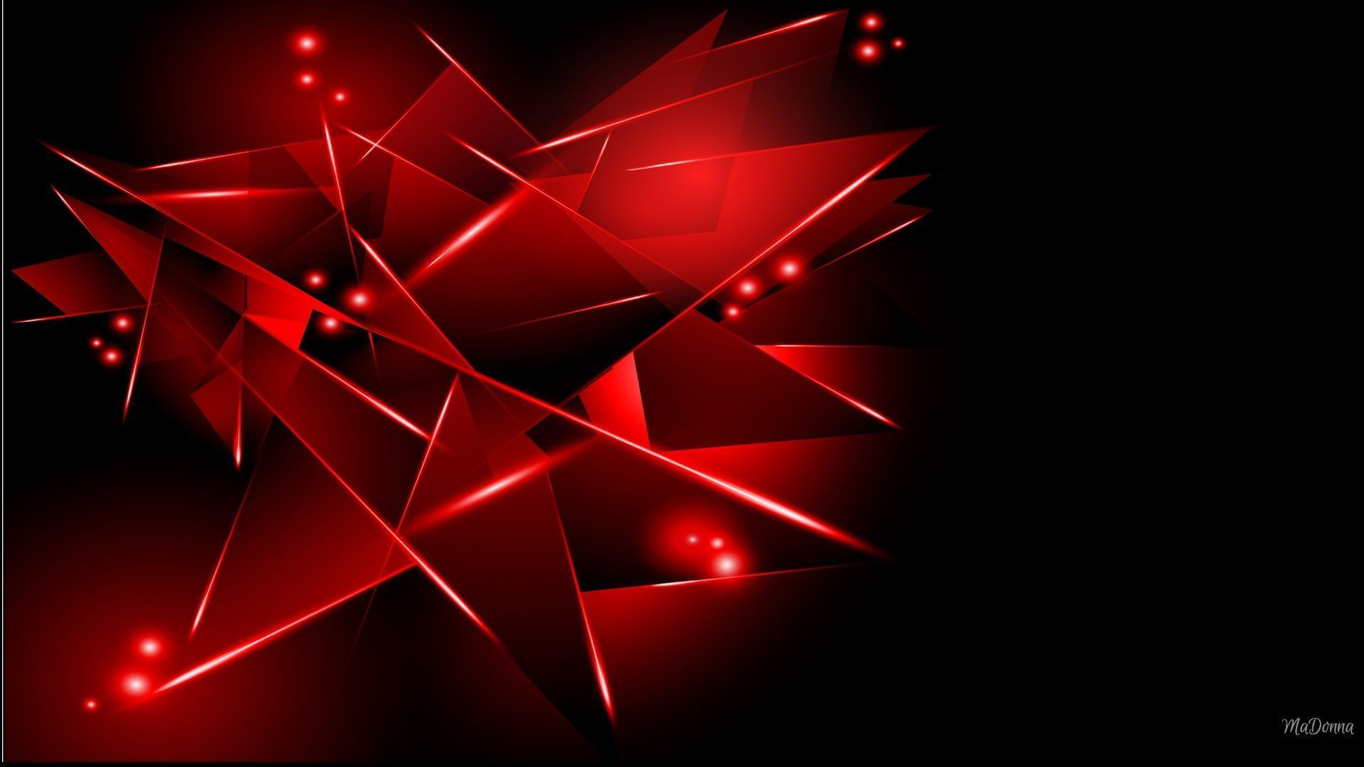 Red And Black Geometric Wallpapers