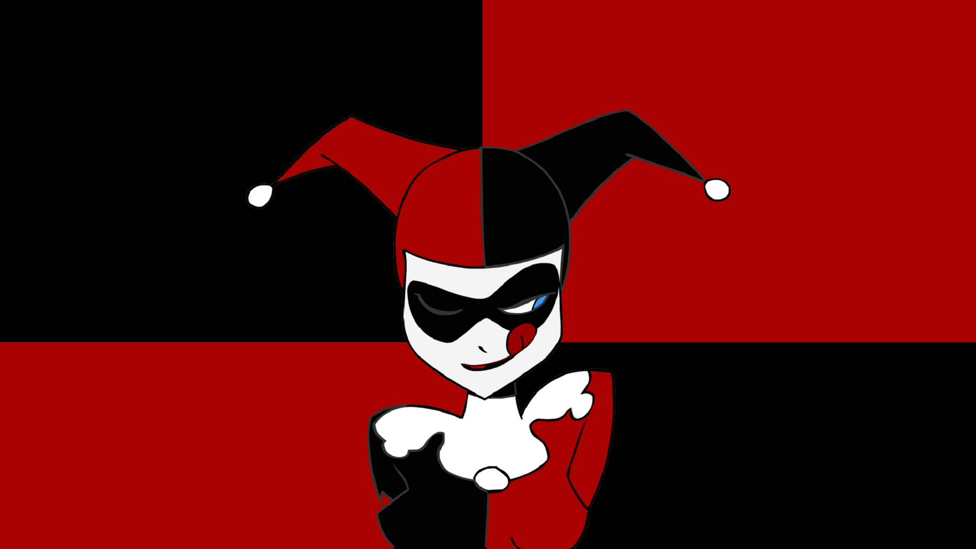 Red And Black Harley Quinn Wallpapers