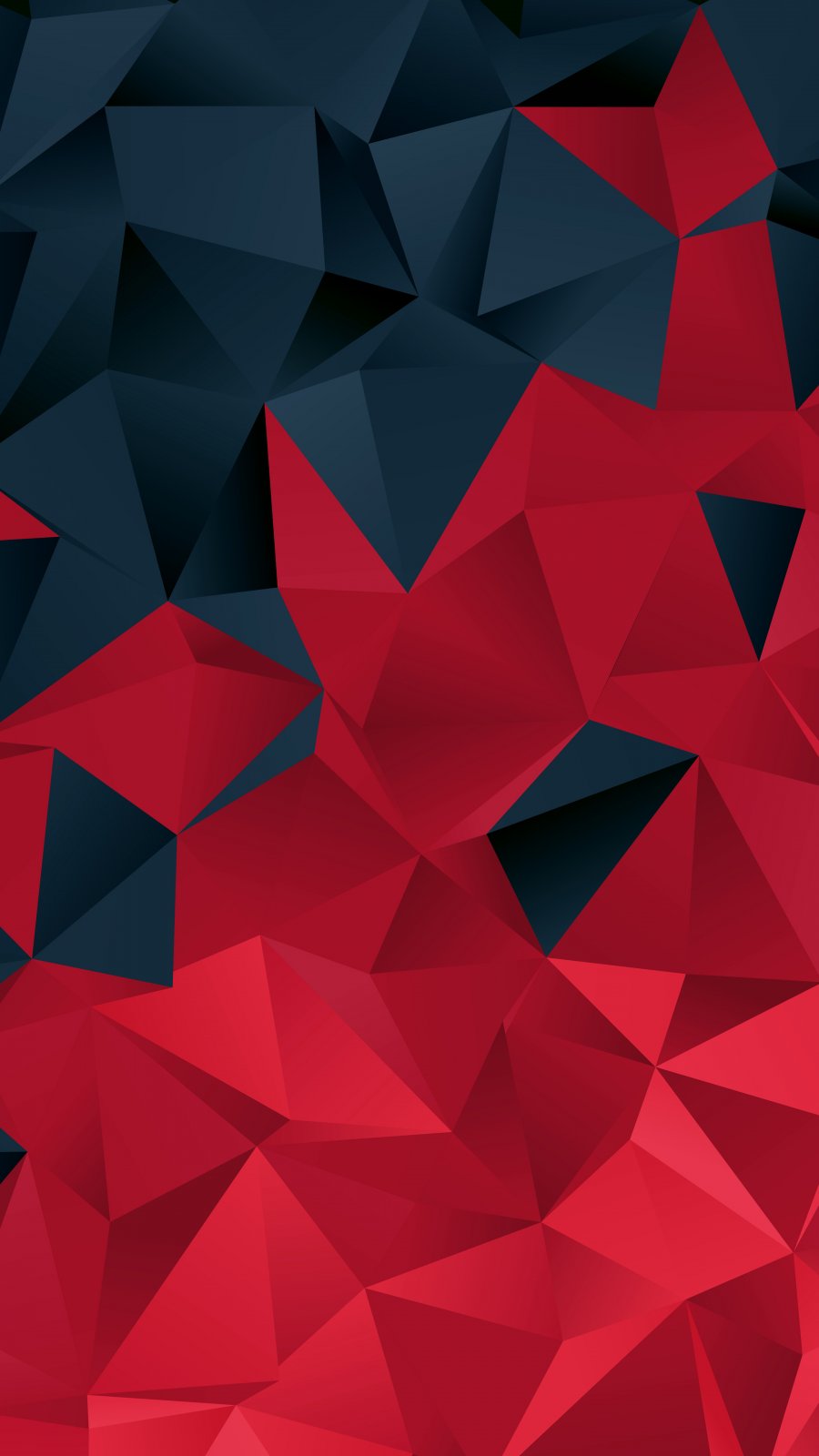 Red And Black Polygon Wallpapers