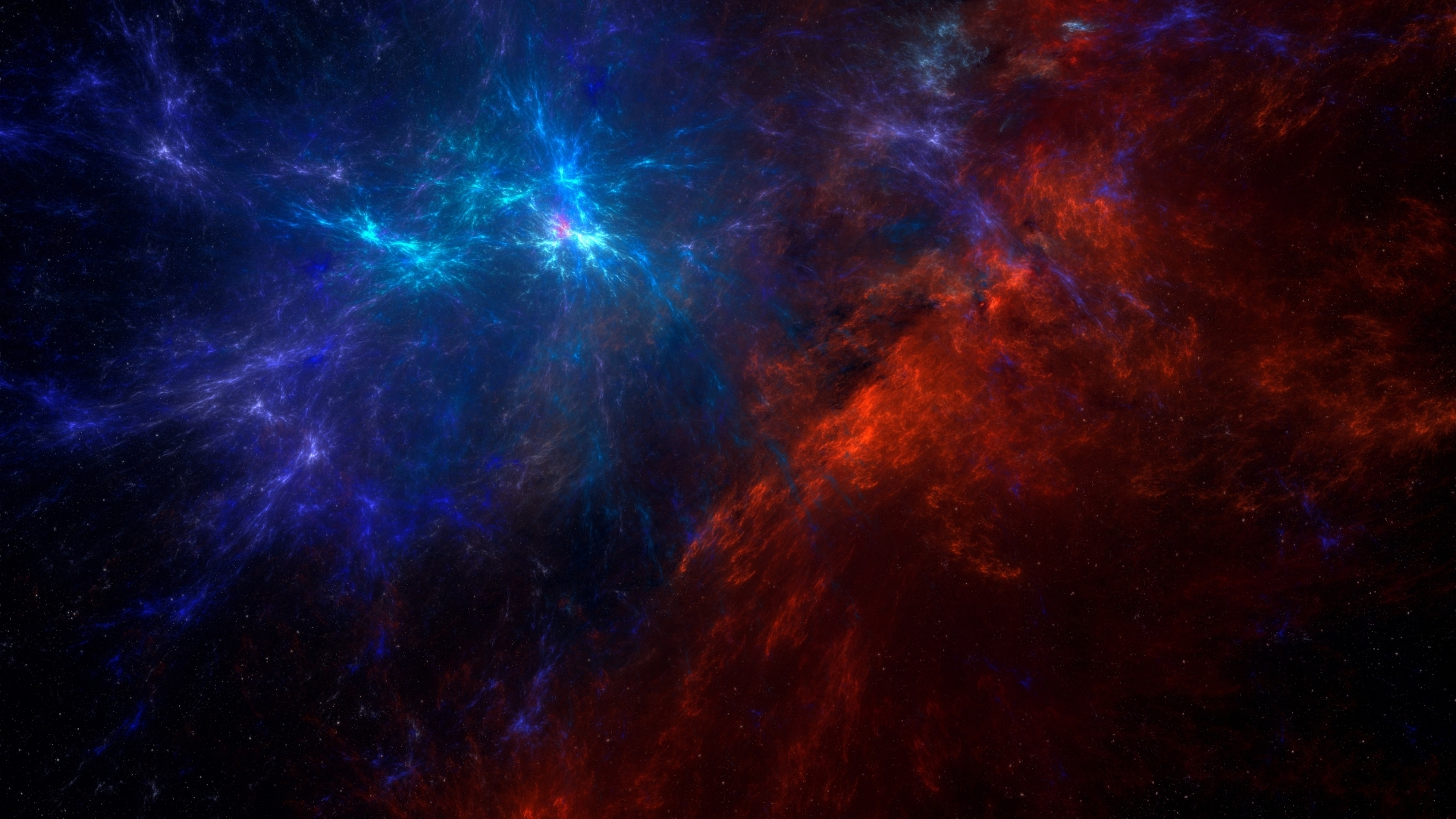 Red And Blue Galaxy Wallpapers